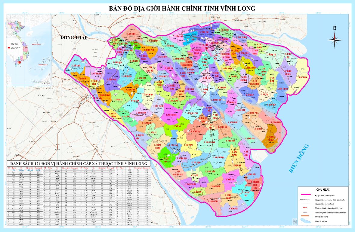 Vĩnh Long trước và sau sáp nhập 01/07/2025