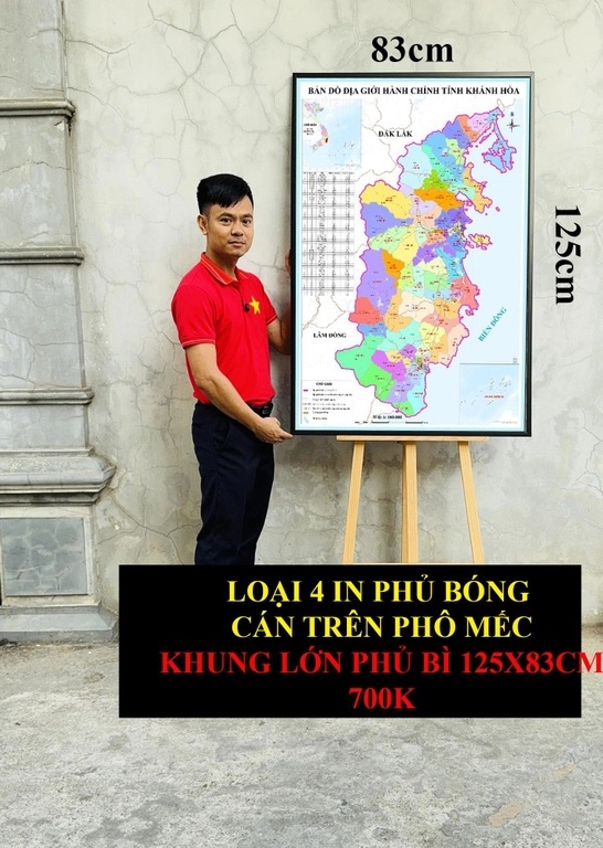 Bản đồ Hành chính Tỉnh Khánh Hòa Mới Nhất 2025: Thông tin Sáp nhập Xã Phường