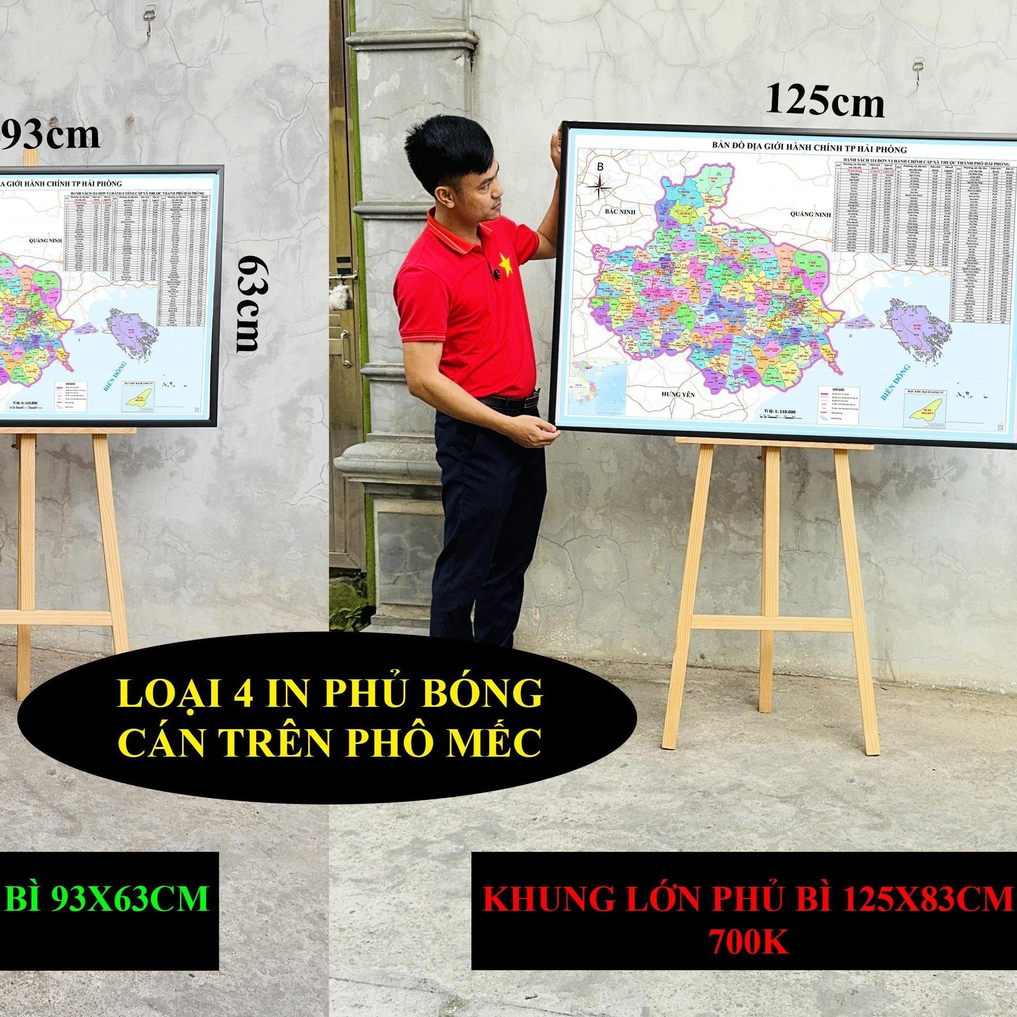 Bản Đồ TP Hải Phòng (TP Hải Phòng và Hải Dương) cập nhật 2026