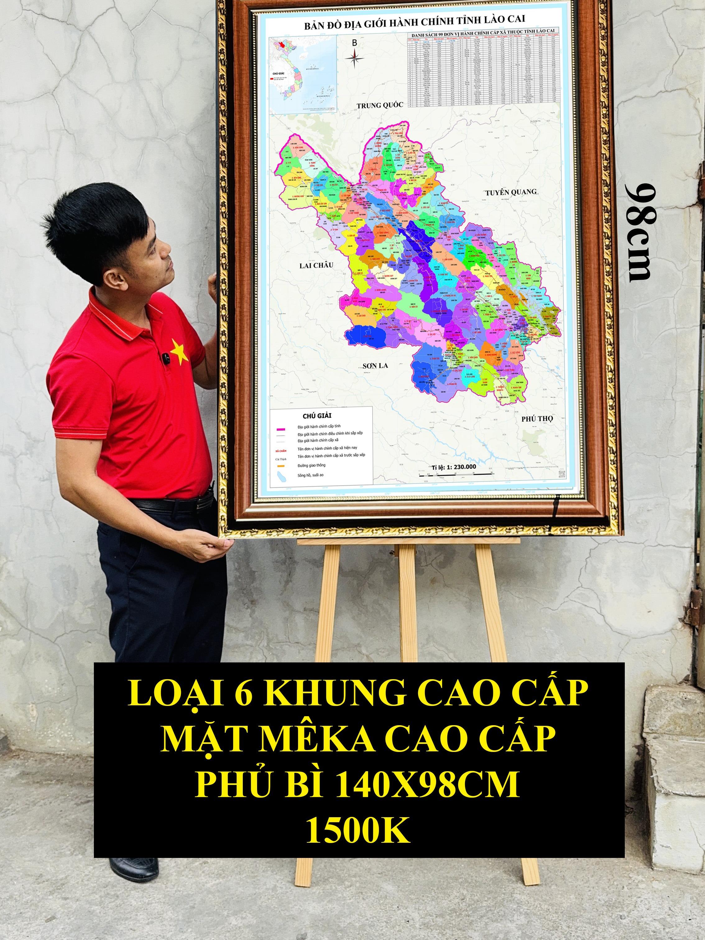 Bản Đồ Lào Cai (Lào Cai và Yên Bái) cập nhật 2026 có cả tên xã phường mới và cũ chi tiết