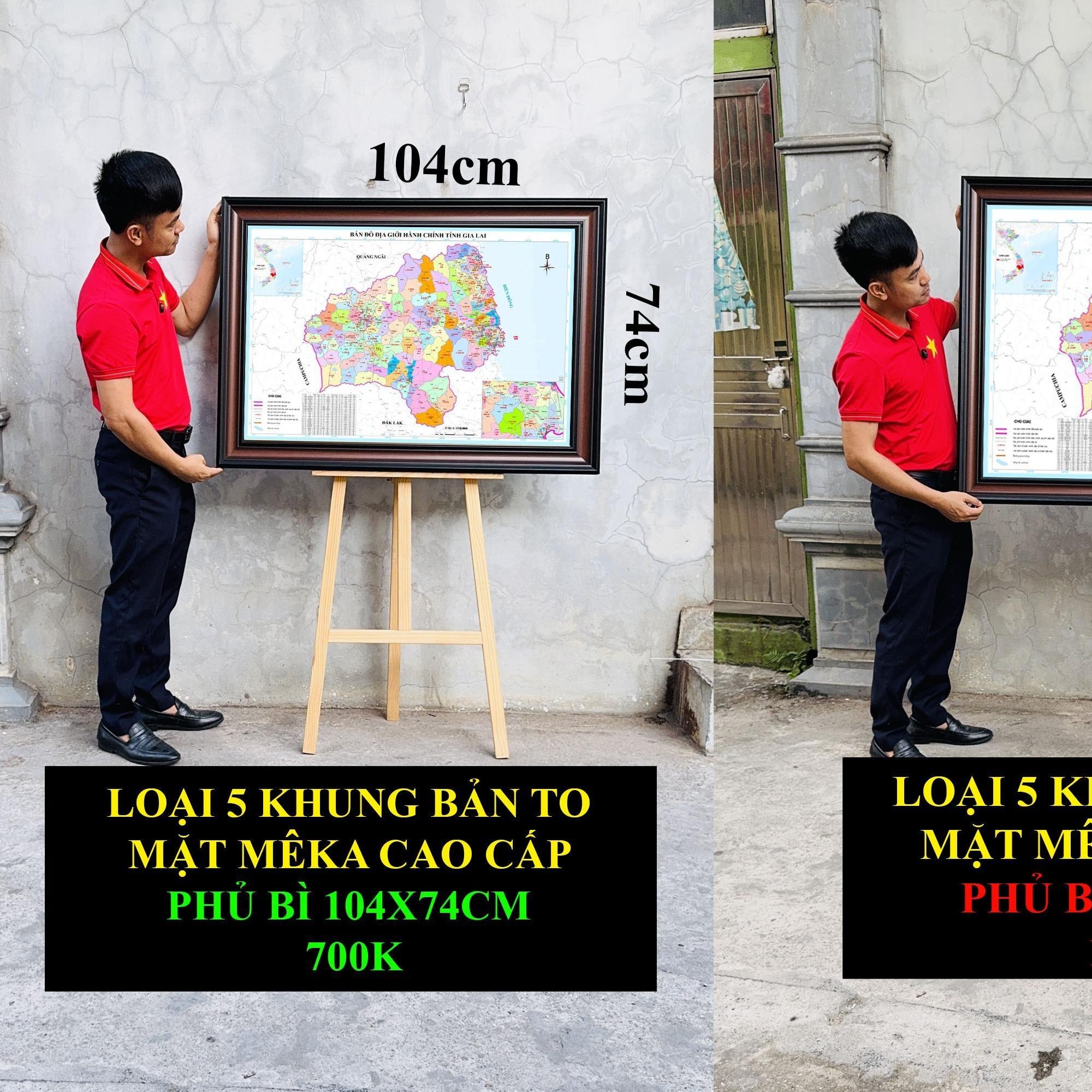 Bản Đồ Gia Lai (Gia Lai và Bình Định) cập nhật 2026