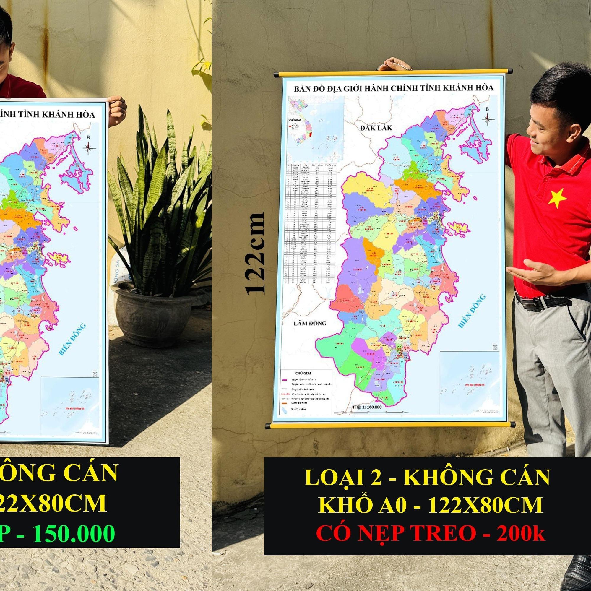 Bản Đồ Khánh Hòa (Ninh Thuận và Khánh Hòa) cập nhật 2026