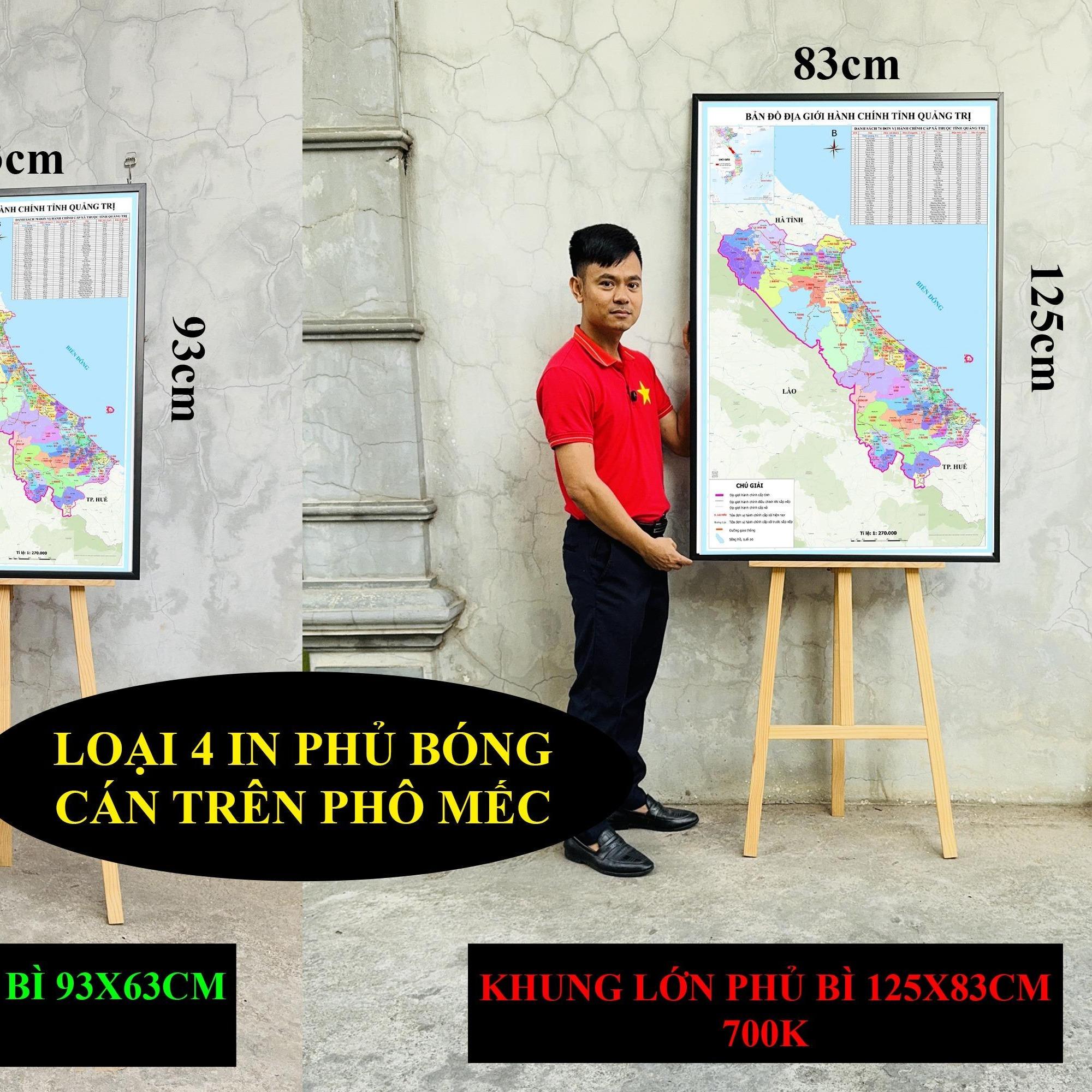Bản Đồ Quảng Trị (Quảng Bình và Quảng Trị) cập nhật 2026