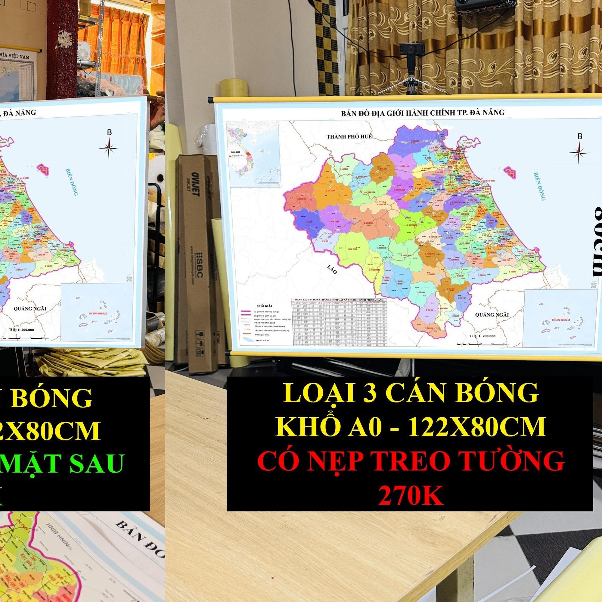 Bản Đồ TP Đà Nẵng (Quảng Nam và TP Đà Nẵng) cập nhật 2026