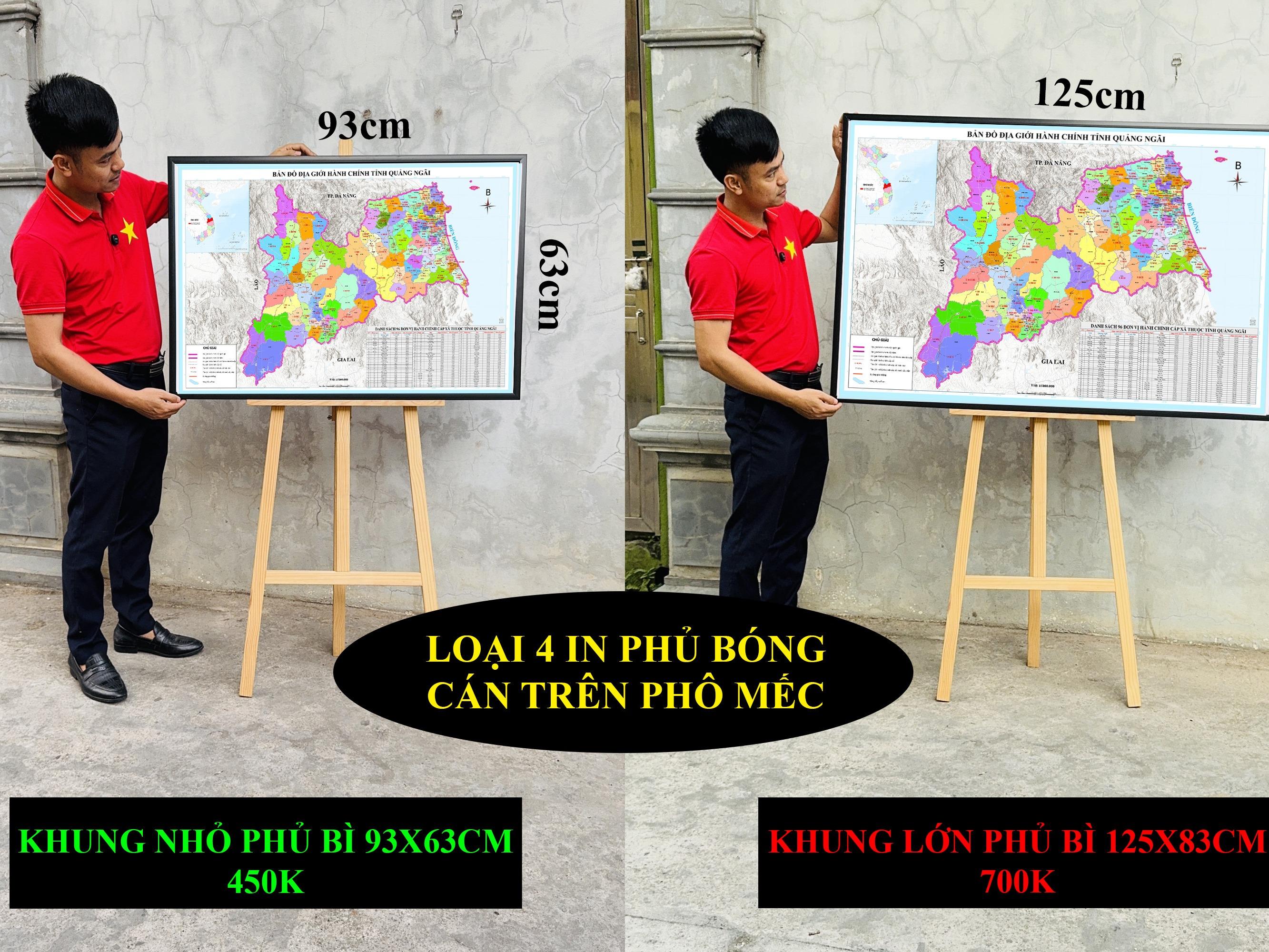 Bản Đồ Quảng Ngãi (Kon Tum và Quảng Ngãi) cập nhật 2026