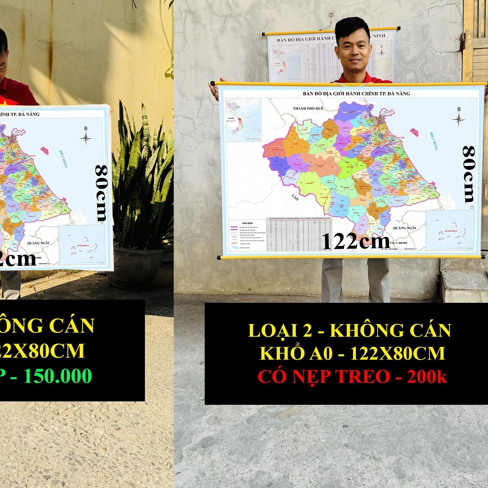 Bản Đồ TP Đà Nẵng (Quảng Nam và TP Đà Nẵng) cập nhật 2026