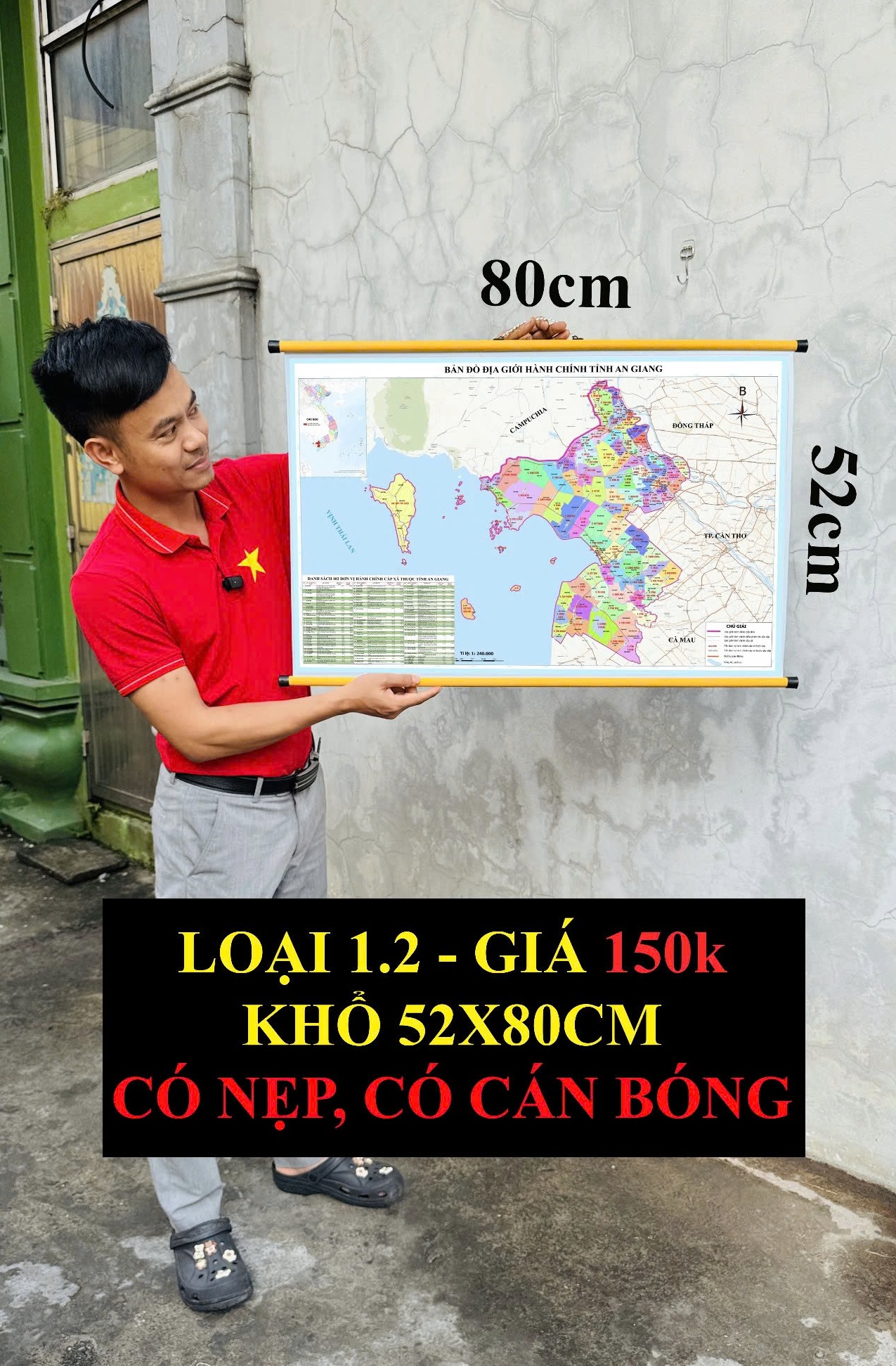 Bản Đồ An Giang (Kiên Giang và An Giang) cập nhật 2026 có cả tên xã phường mới và cũ chi tiết