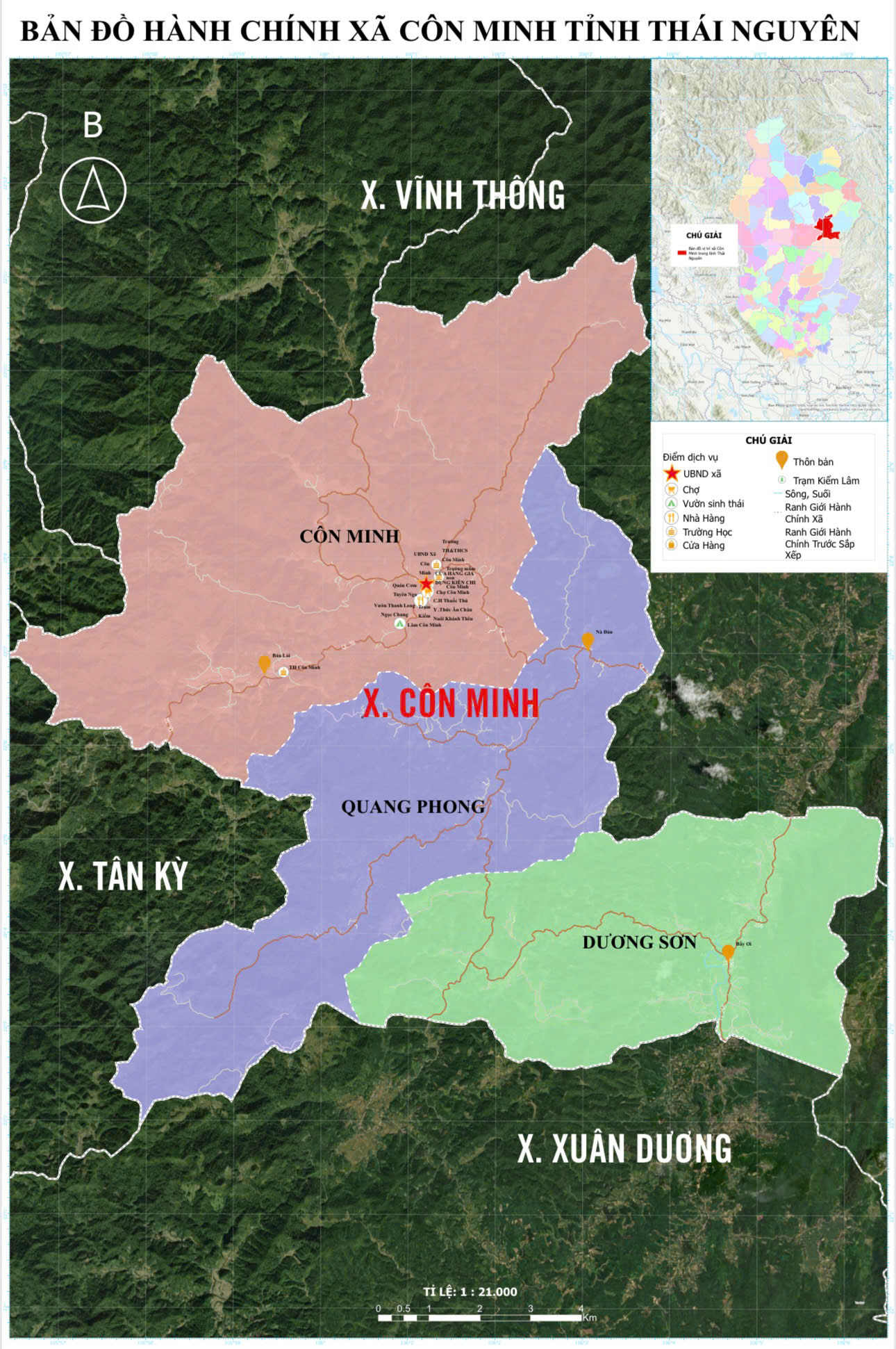 Bản đồ thiết kế theo yêu cầu cho từng xã phường mới, tỉnh thành, vùng miền và doanh nghiệp. In trên mọi kích thước
