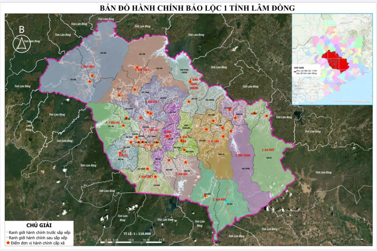 Bản đồ thiết kế theo yêu cầu cho từng xã phường mới, tỉnh thành, vùng miền và doanh nghiệp. In trên mọi kích thước