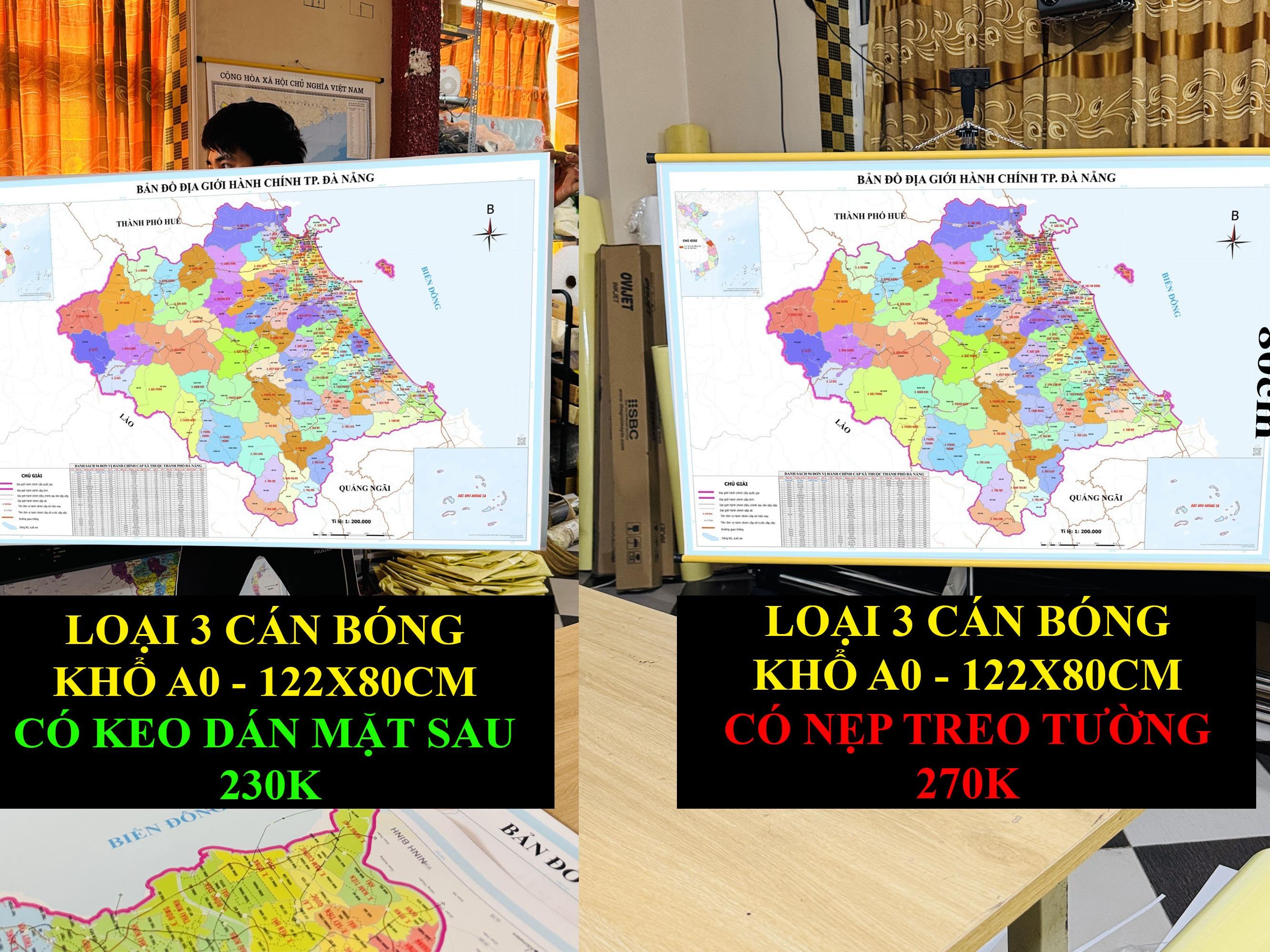 Bản Đồ TP Đà Nẵng (Quảng Nam và TP Đà Nẵng) cập nhật 2026