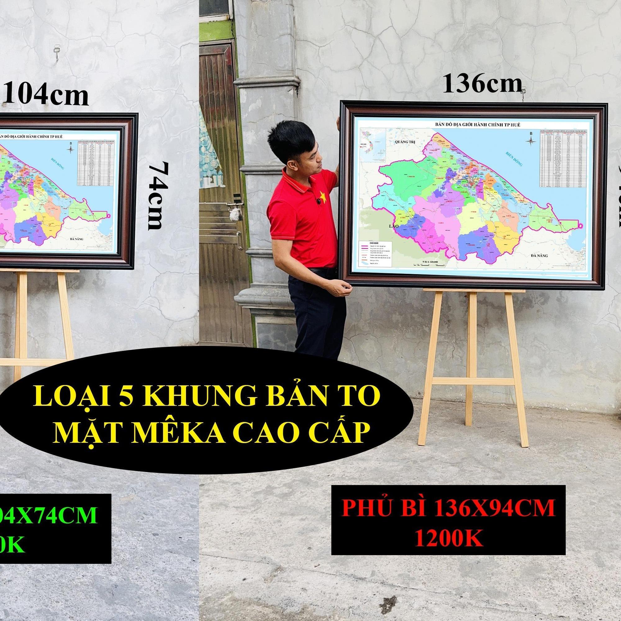 Bản Đồ TP Huế cập nhật 2026 có cả tên xã phường mới và cũ chi tiết