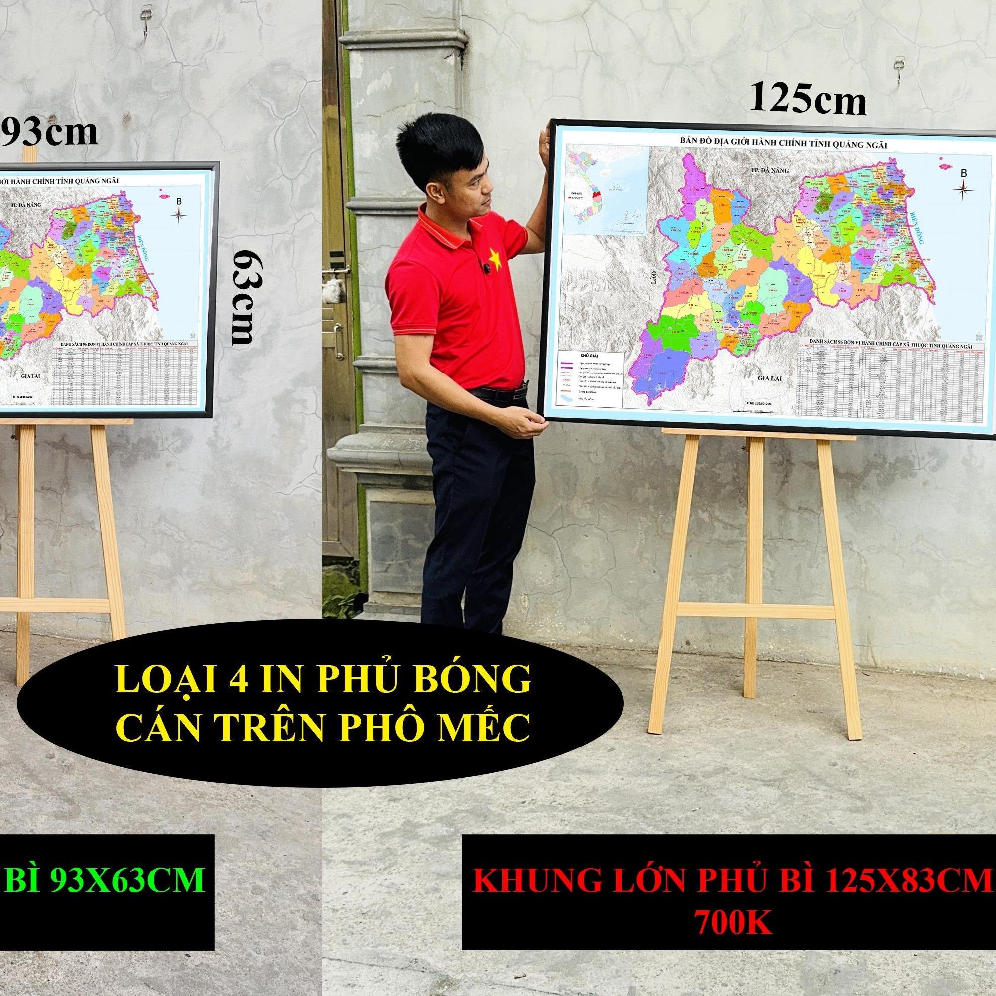 Bản Đồ Quảng Ngãi (Kon Tum và Quảng Ngãi) cập nhật 2026