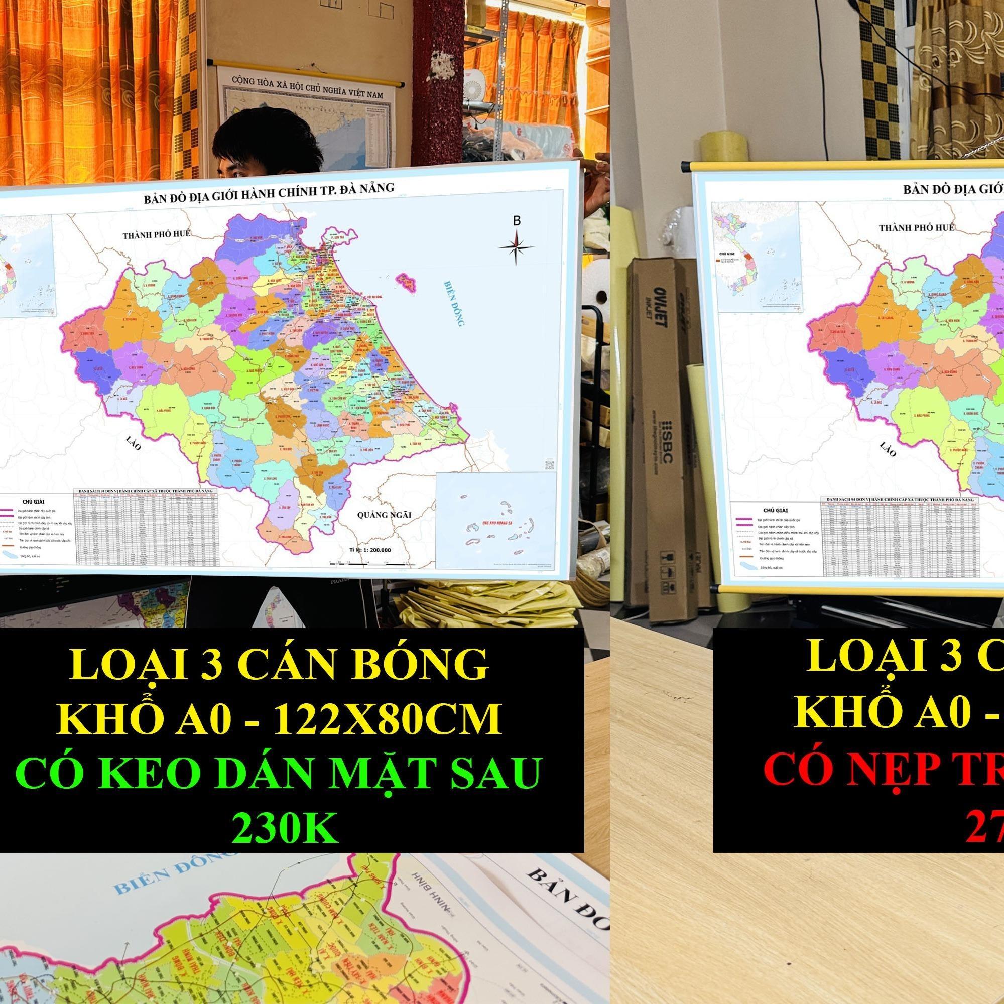Bản Đồ TP Đà Nẵng (Quảng Nam và TP Đà Nẵng) cập nhật 2026