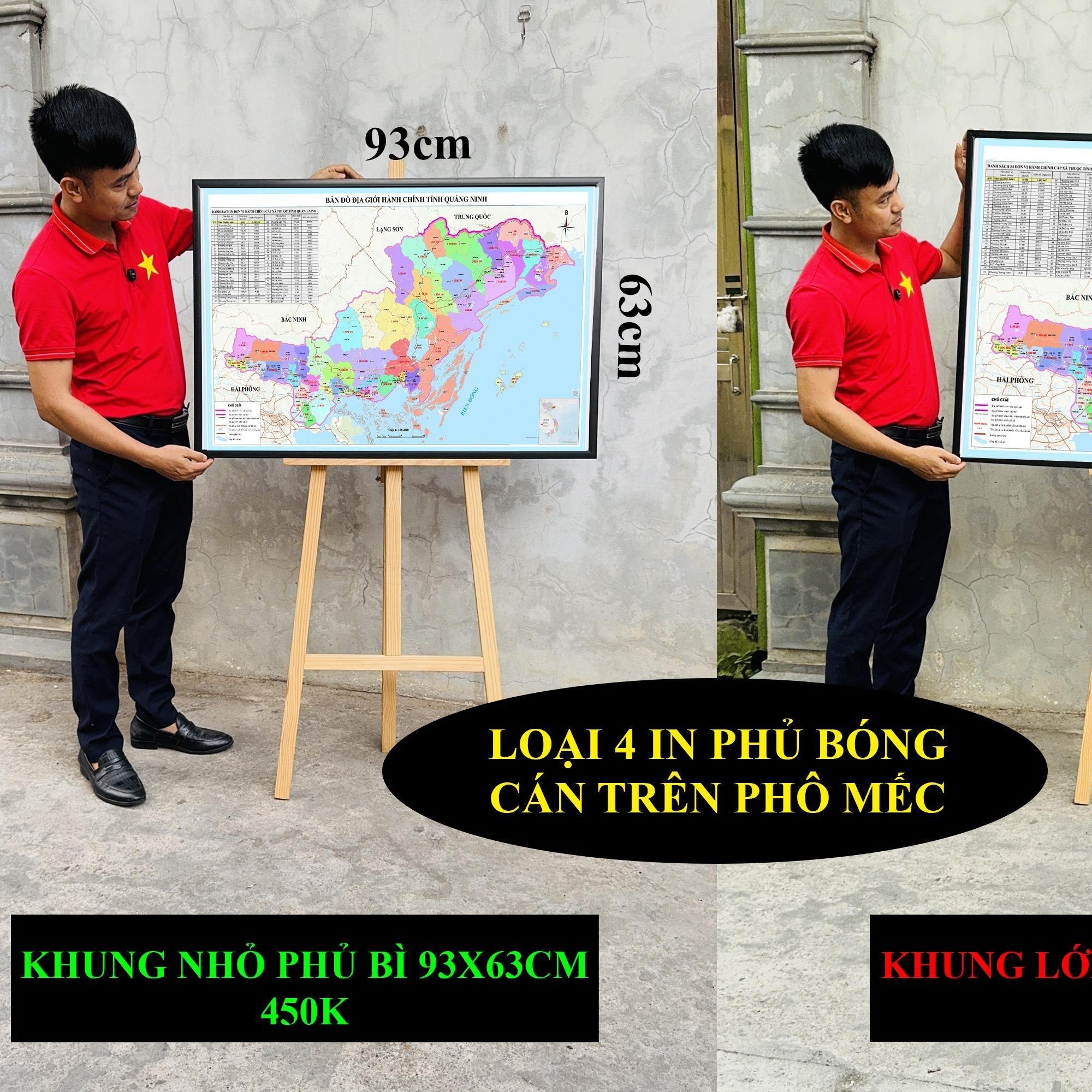 Bản Đồ Quảng Ninh cập nhật 2026 có cả tên xã phường mới và cũ chi tiết