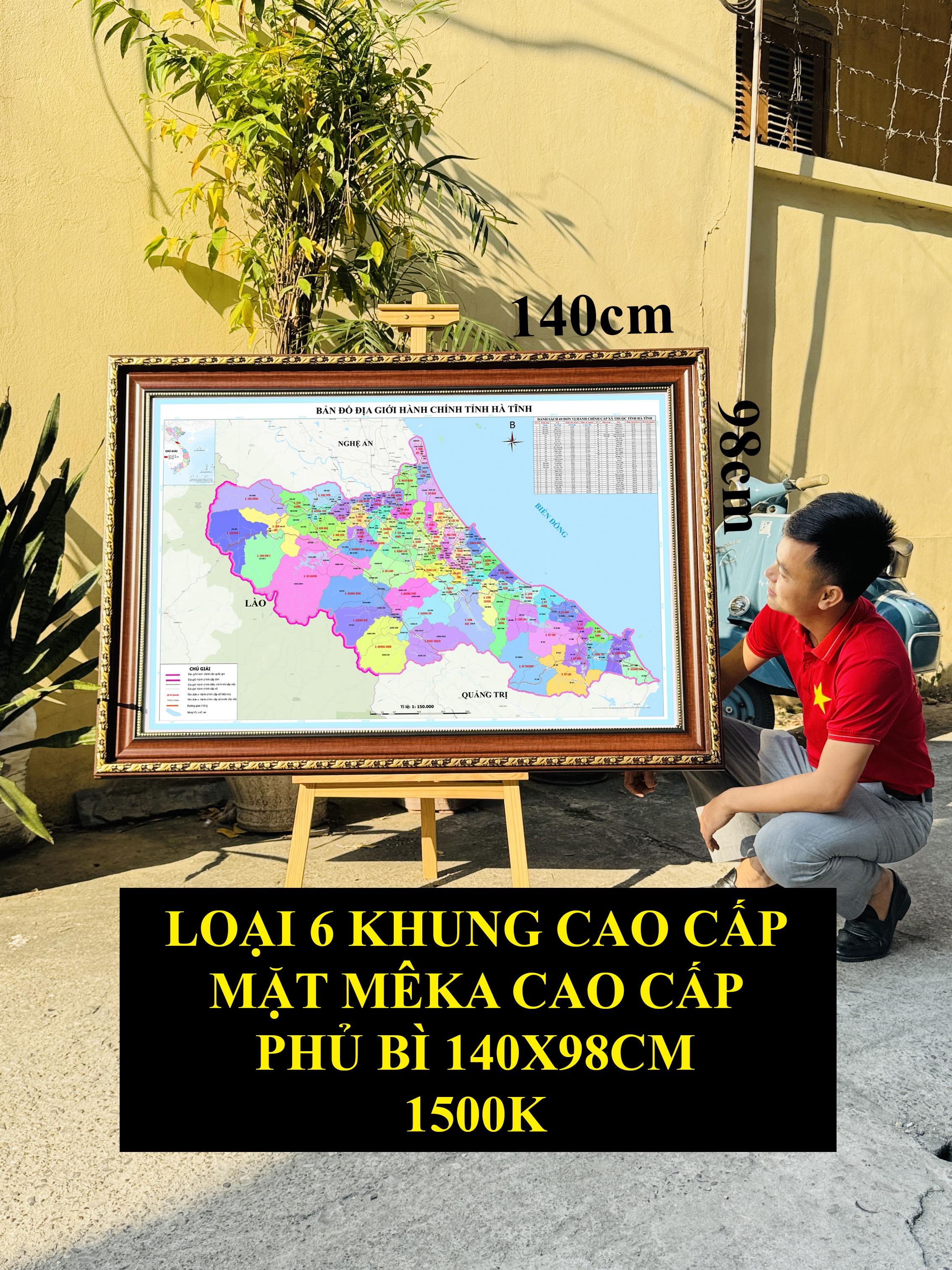 Bản Đồ Hà Tĩnh cập nhật 2026 đủ tên xã phường cũ và mới chi tiết