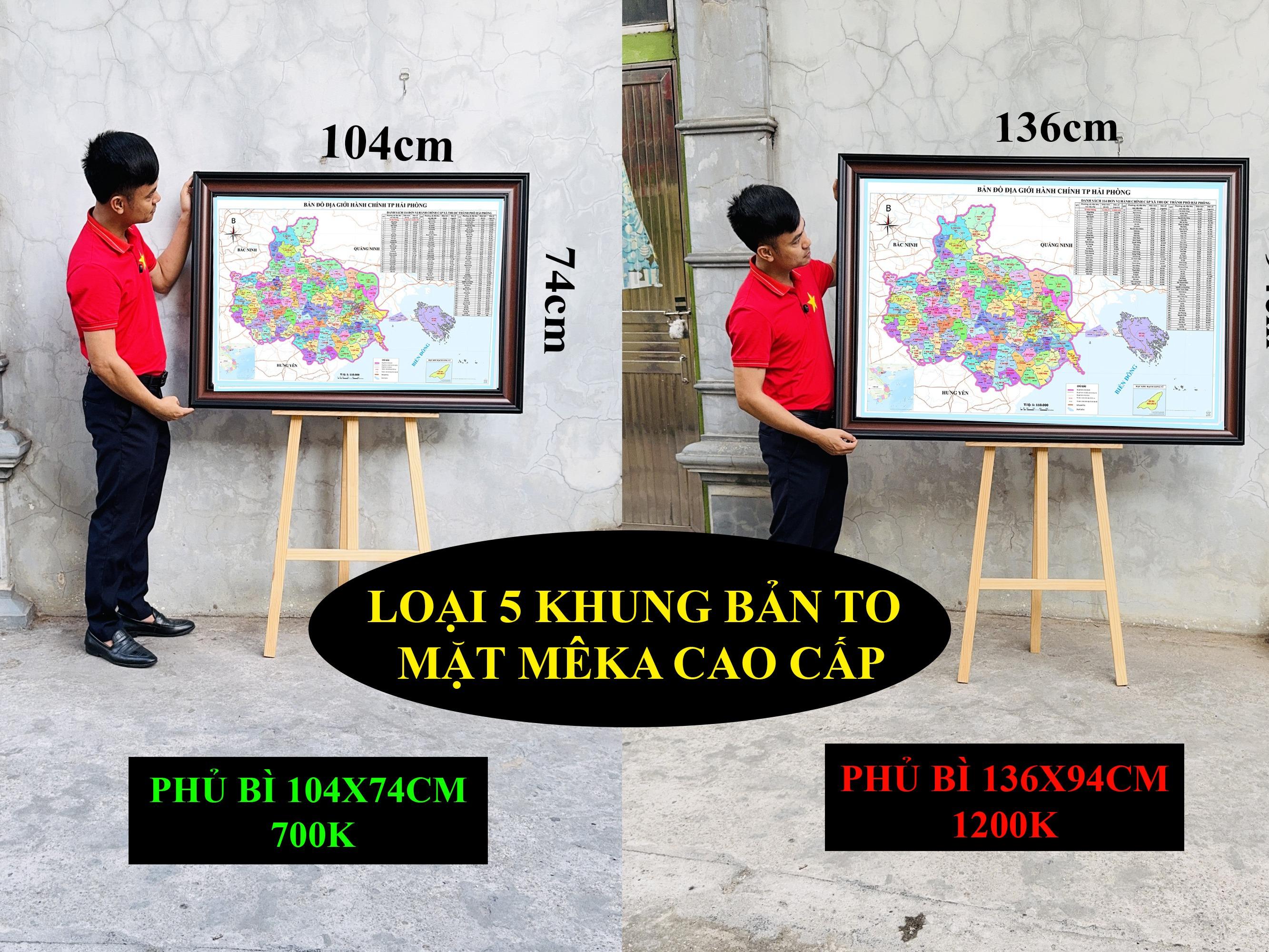 Bản Đồ TP Hải Phòng (TP Hải Phòng và Hải Dương) cập nhật 2026