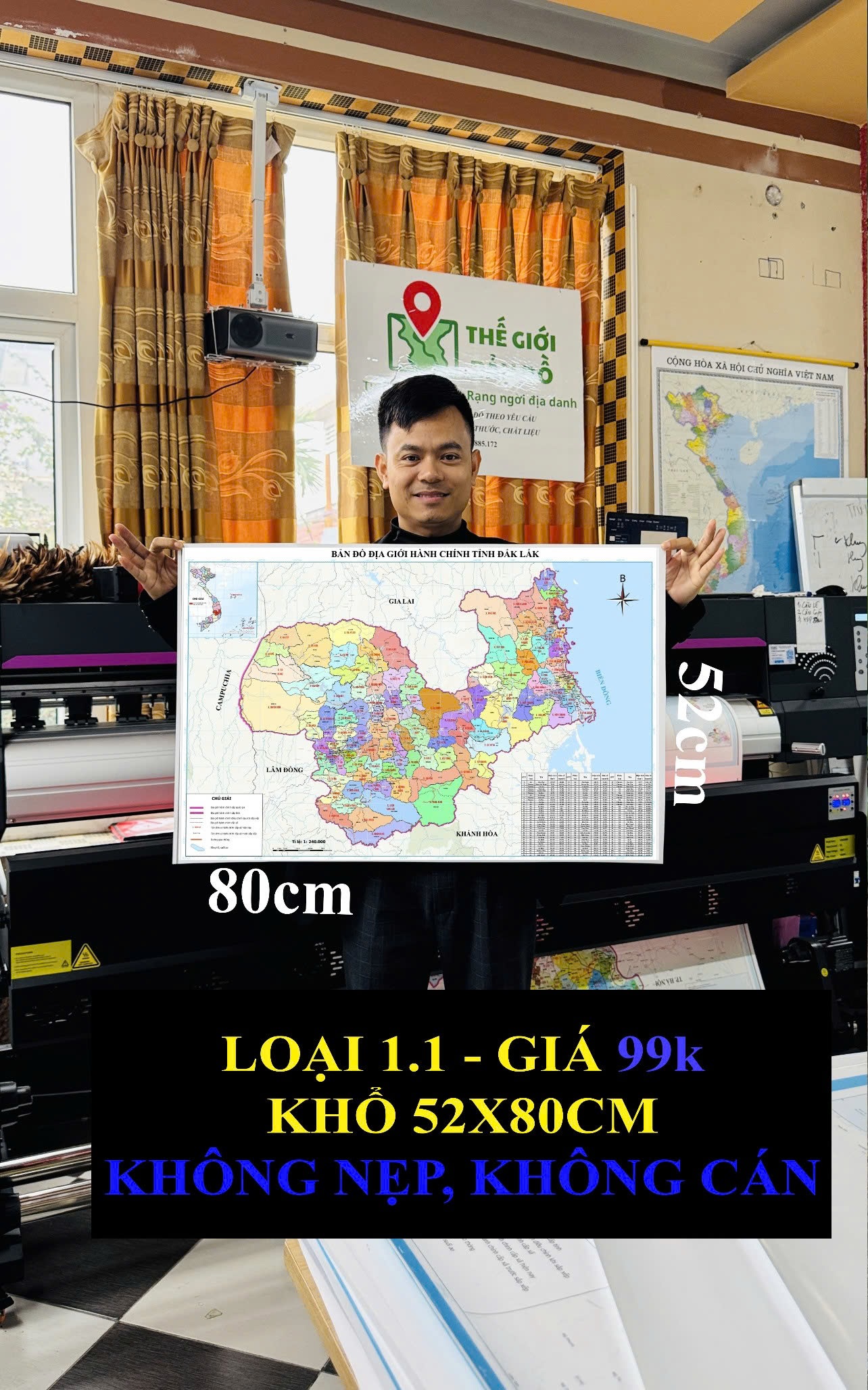 Bản Đồ Đắk Lắk (Phú Yên và Đắk Lắk) cập nhật 2026
