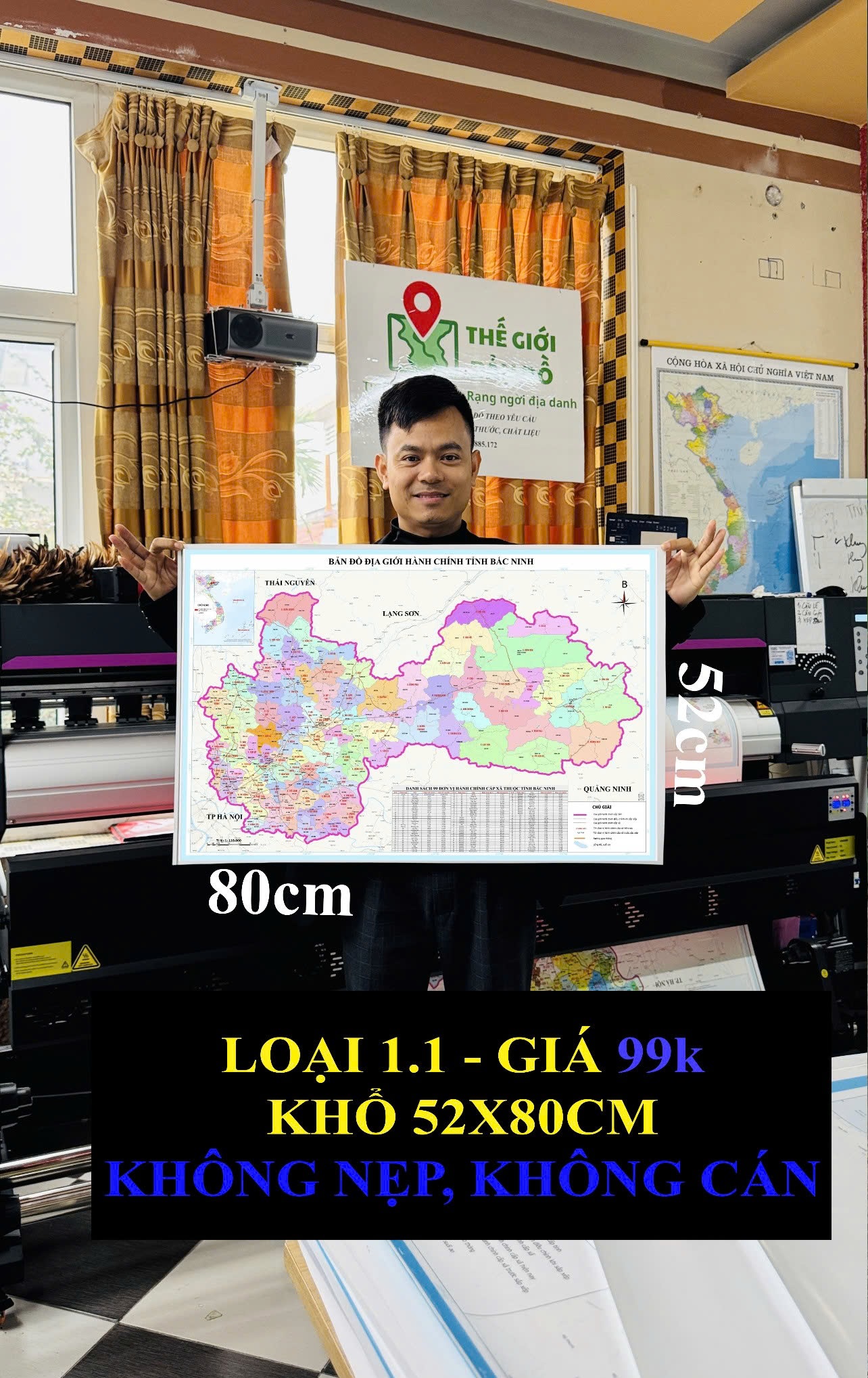 Bản Đồ Bắc Ninh (Bắc Ninh và Bắc Giang) cập nhật 2026