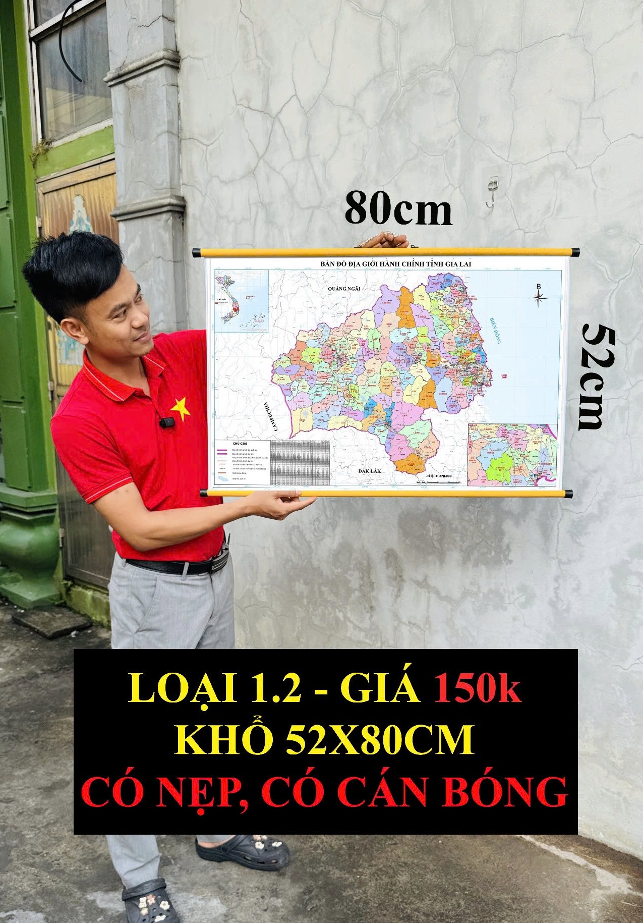 Bản Đồ Gia Lai (Gia Lai và Bình Định) cập nhật 2026