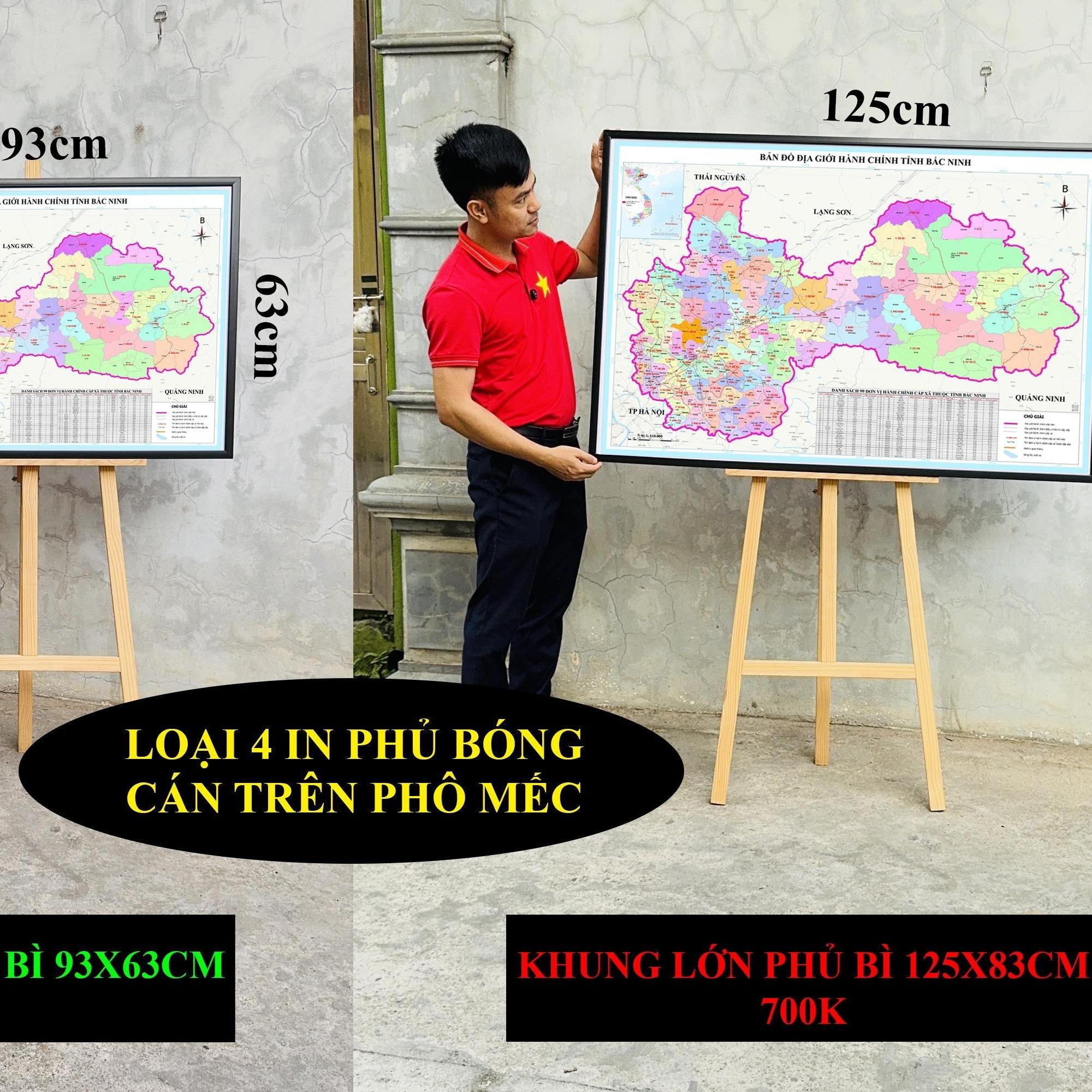 Bản Đồ Bắc Ninh (Bắc Ninh và Bắc Giang) cập nhật 2026