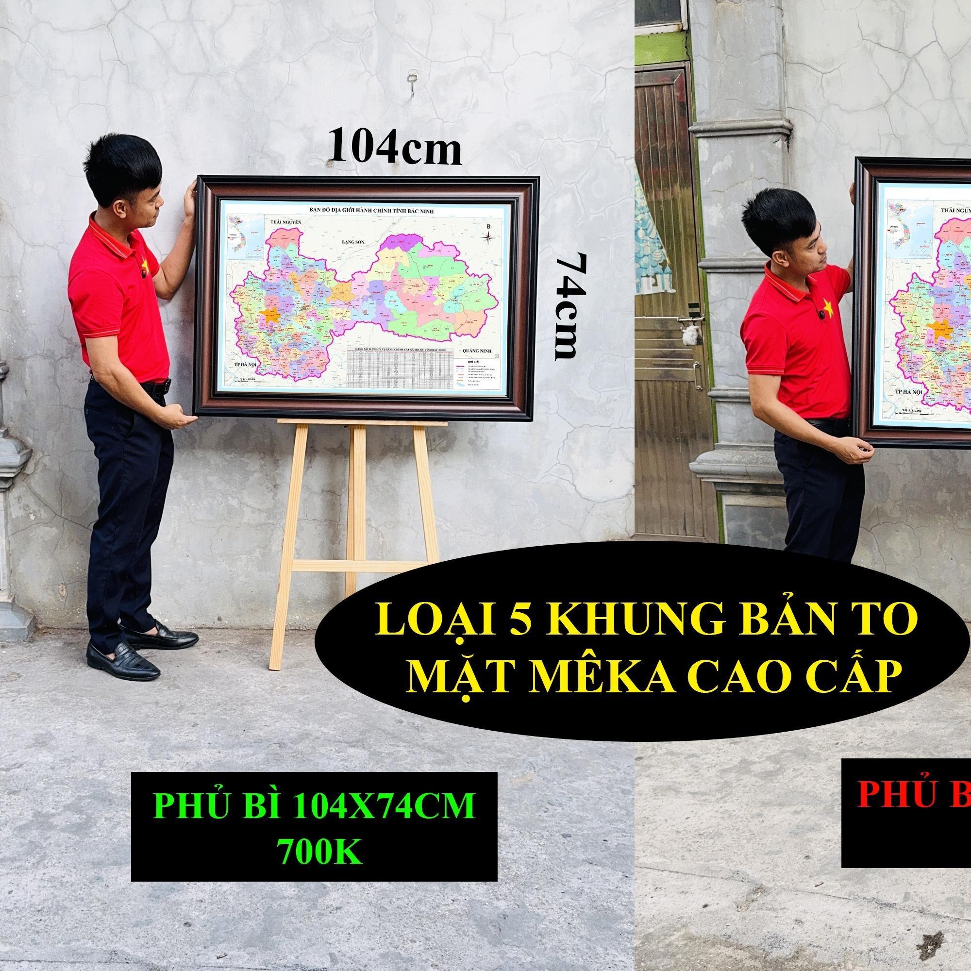 Bản Đồ Bắc Ninh (Bắc Ninh và Bắc Giang) cập nhật 2026