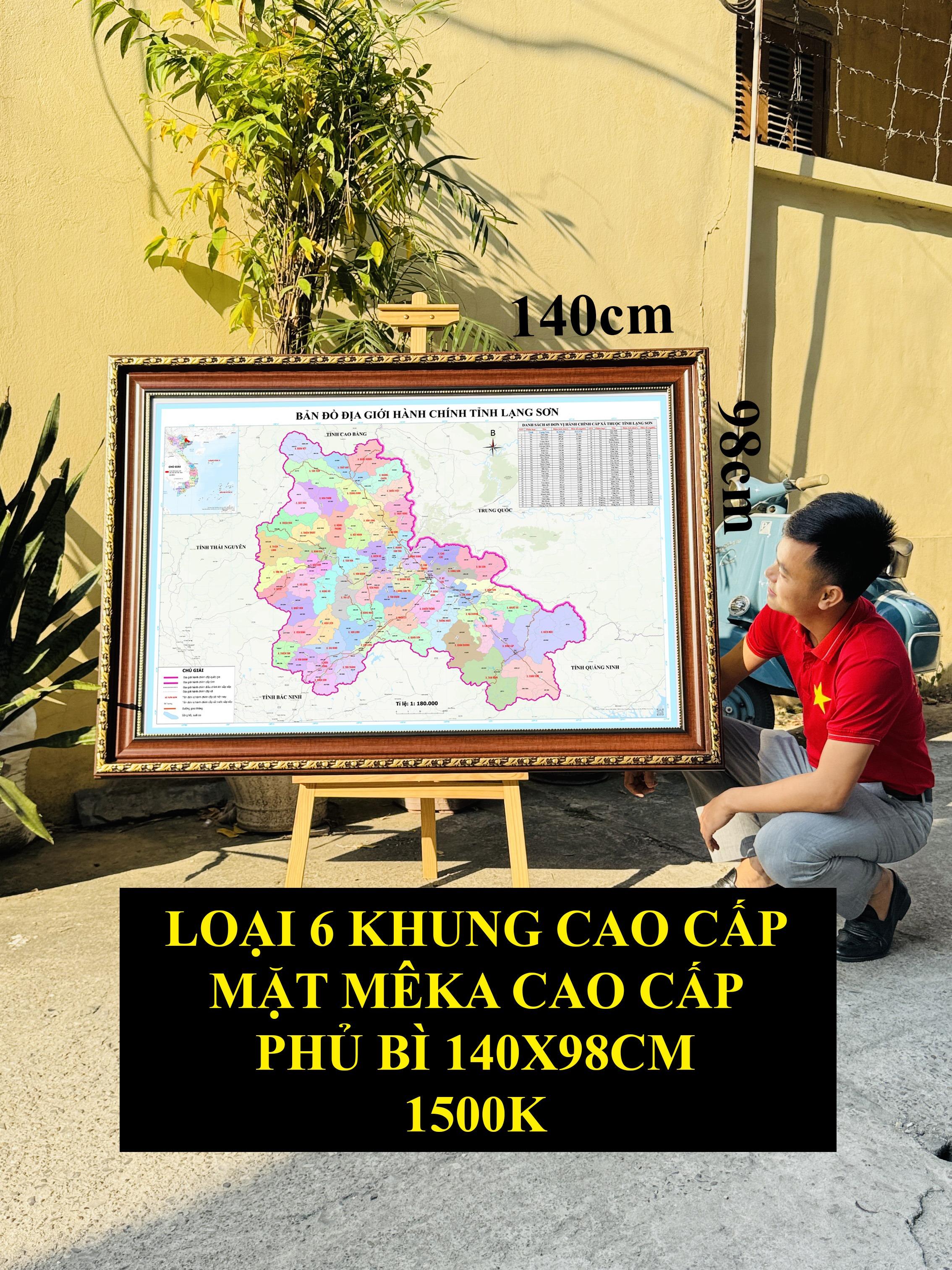 Bản Đồ Lạng Sơn cập nhật 2026 có cả tên xã phường mới và cũ chi tiết