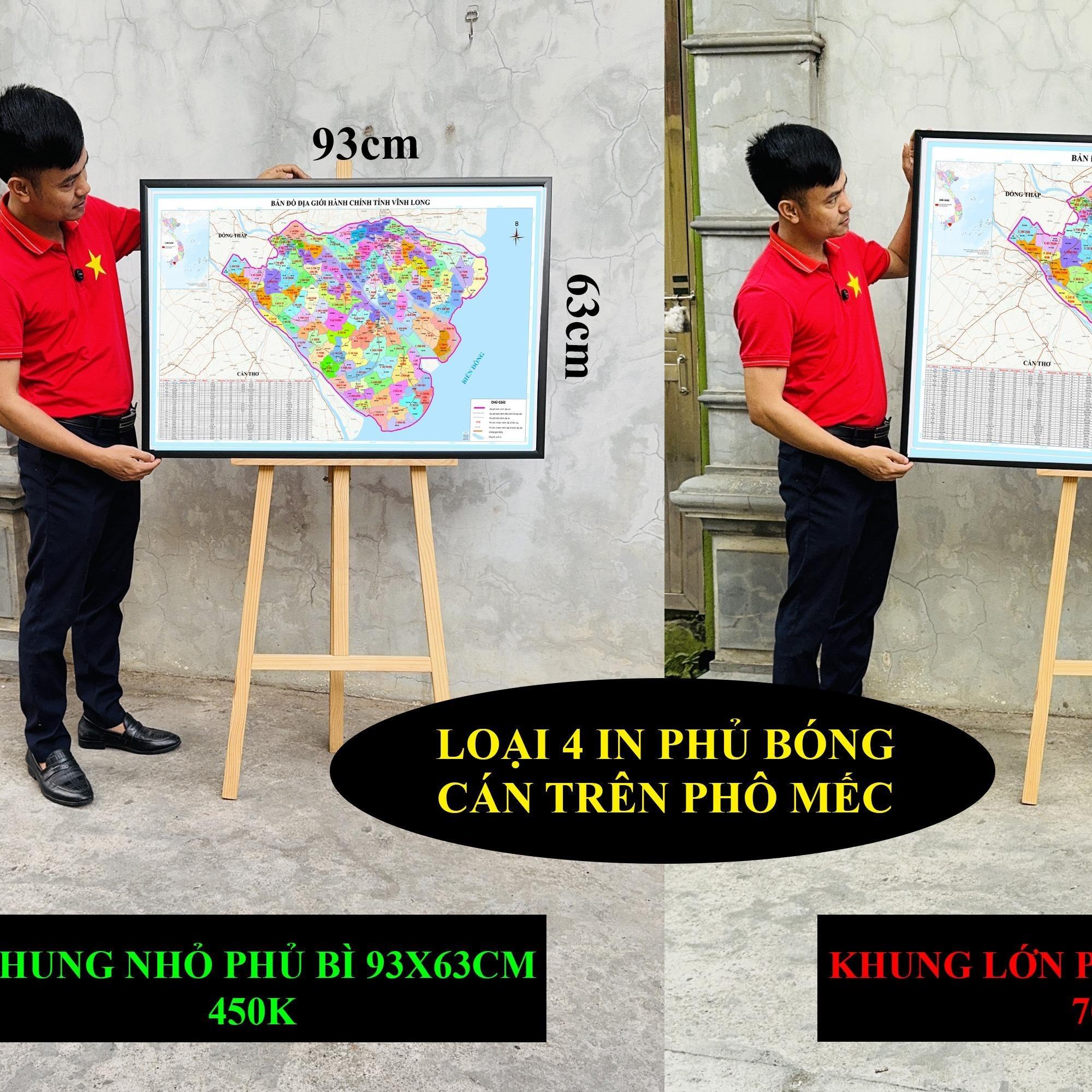 Bản Đồ Vĩnh Long (Bến Tre, Vĩnh Long và Trà Vinh) cập nhật 2026 có cả tên xã phường mới và cũ chi tiết