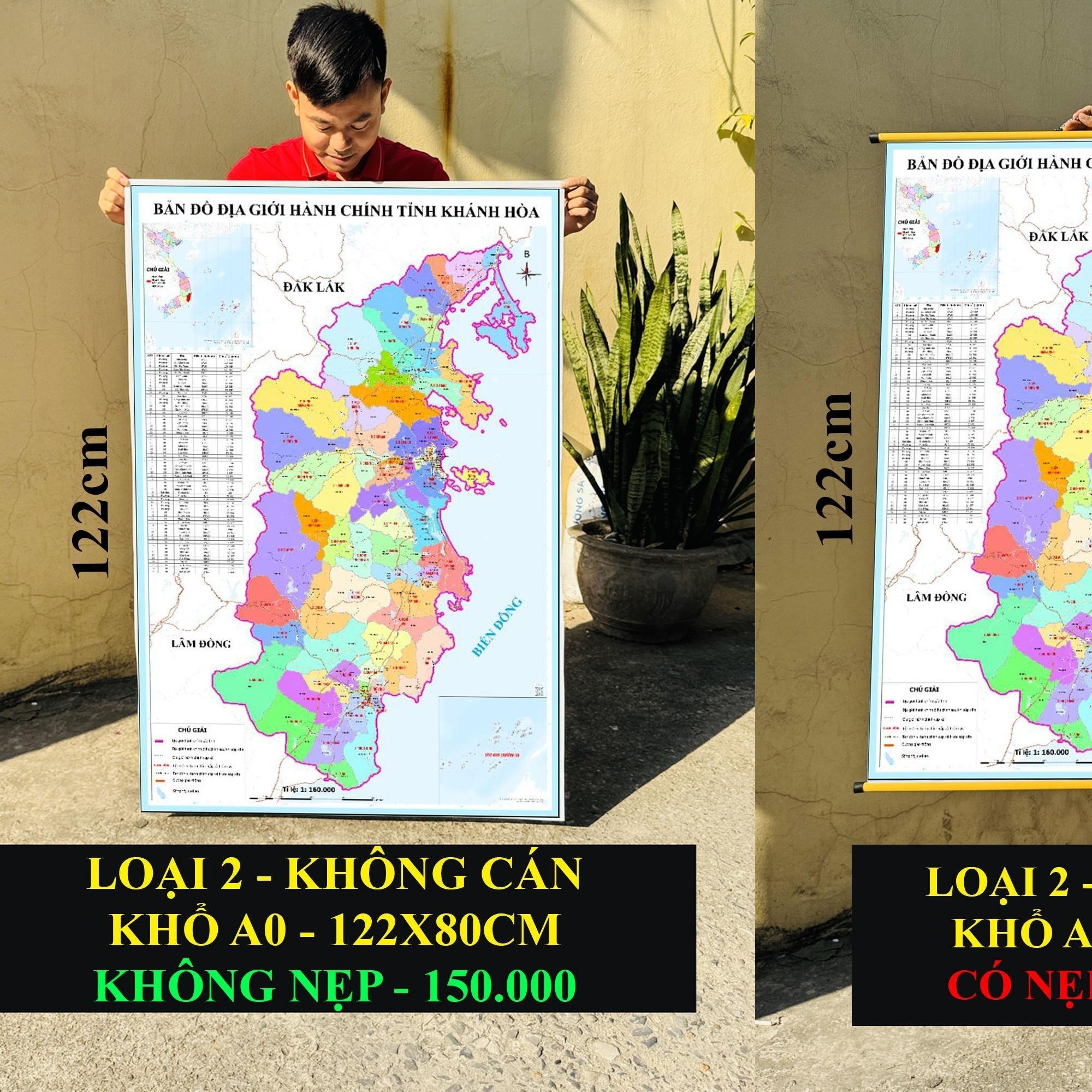 Bản Đồ Khánh Hòa (Ninh Thuận và Khánh Hòa) cập nhật 2026