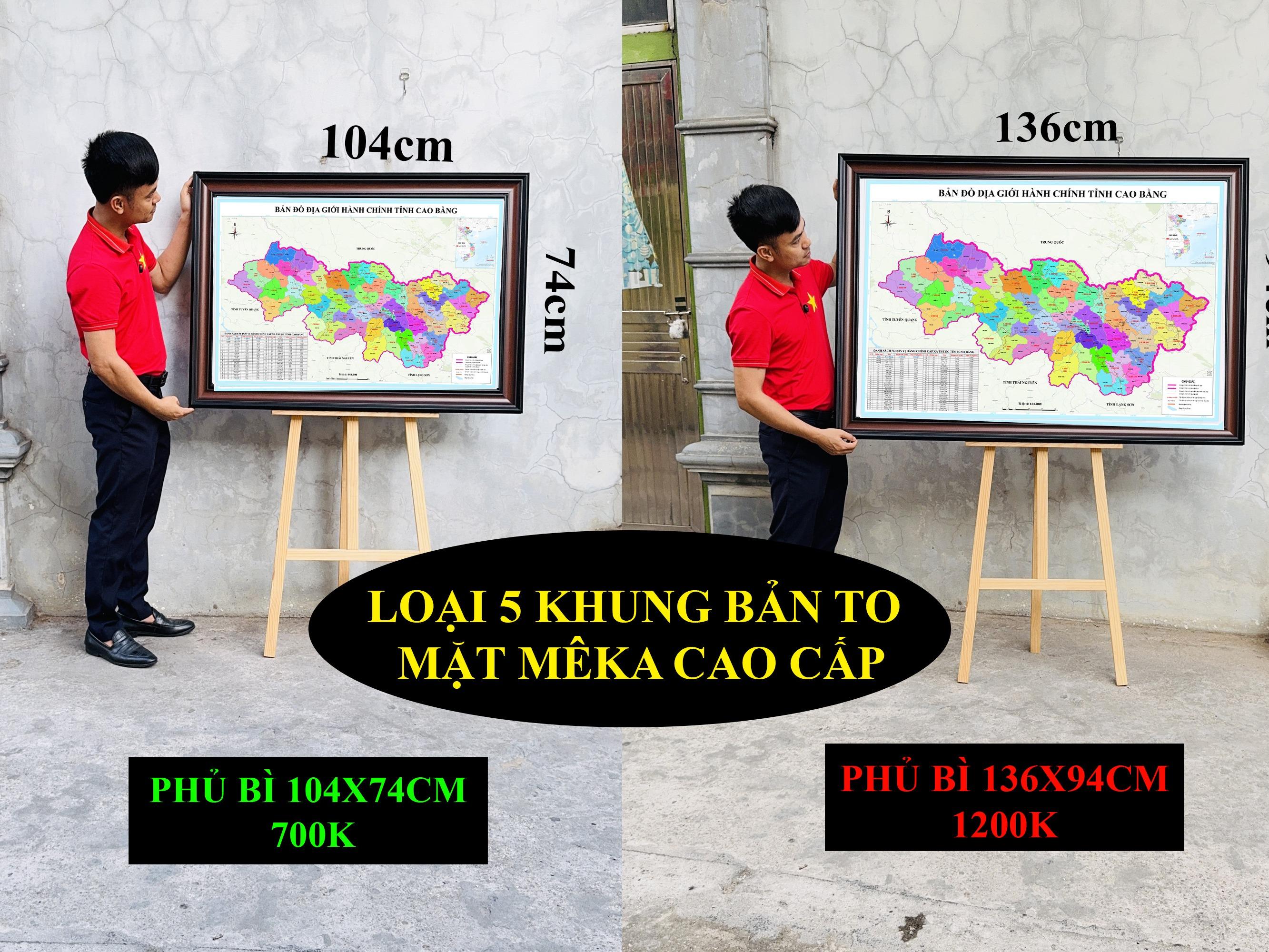 Bản Đồ Cao Bằng cập nhật 2026 có cả tên xã phường mới và cũ chi tiết