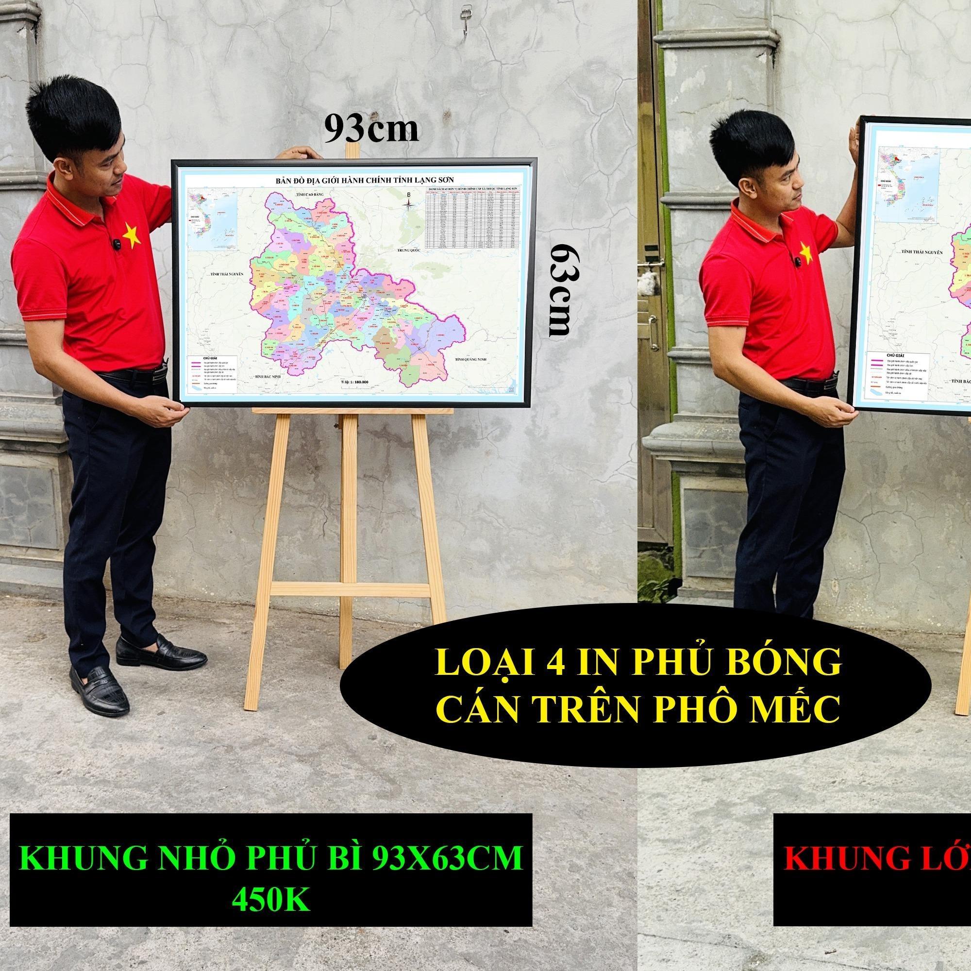 Bản Đồ Lạng Sơn cập nhật 2026 có cả tên xã phường mới và cũ chi tiết
