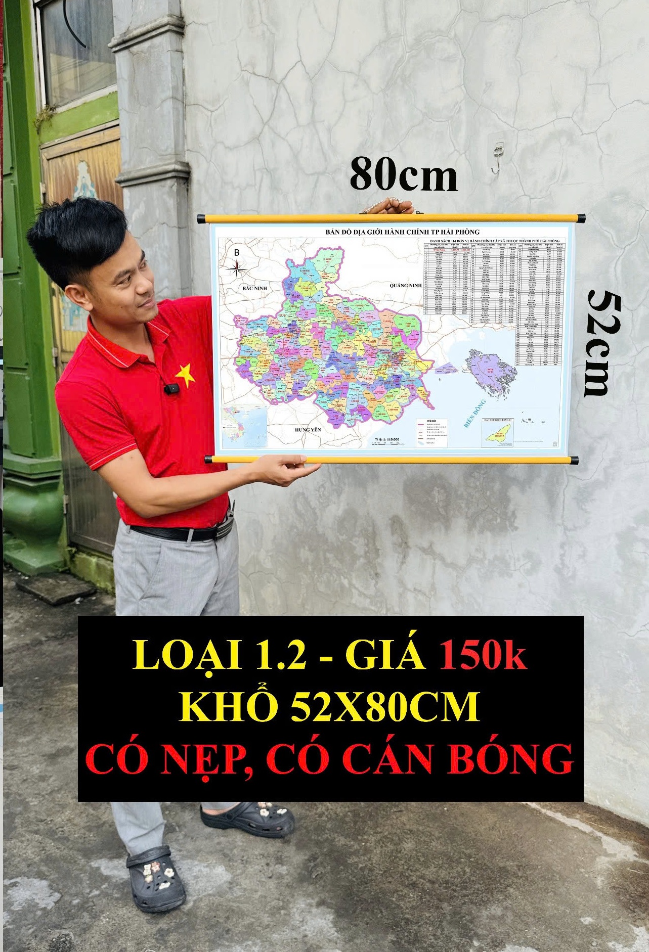 Bản Đồ TP Hải Phòng (TP Hải Phòng và Hải Dương) cập nhật 2026