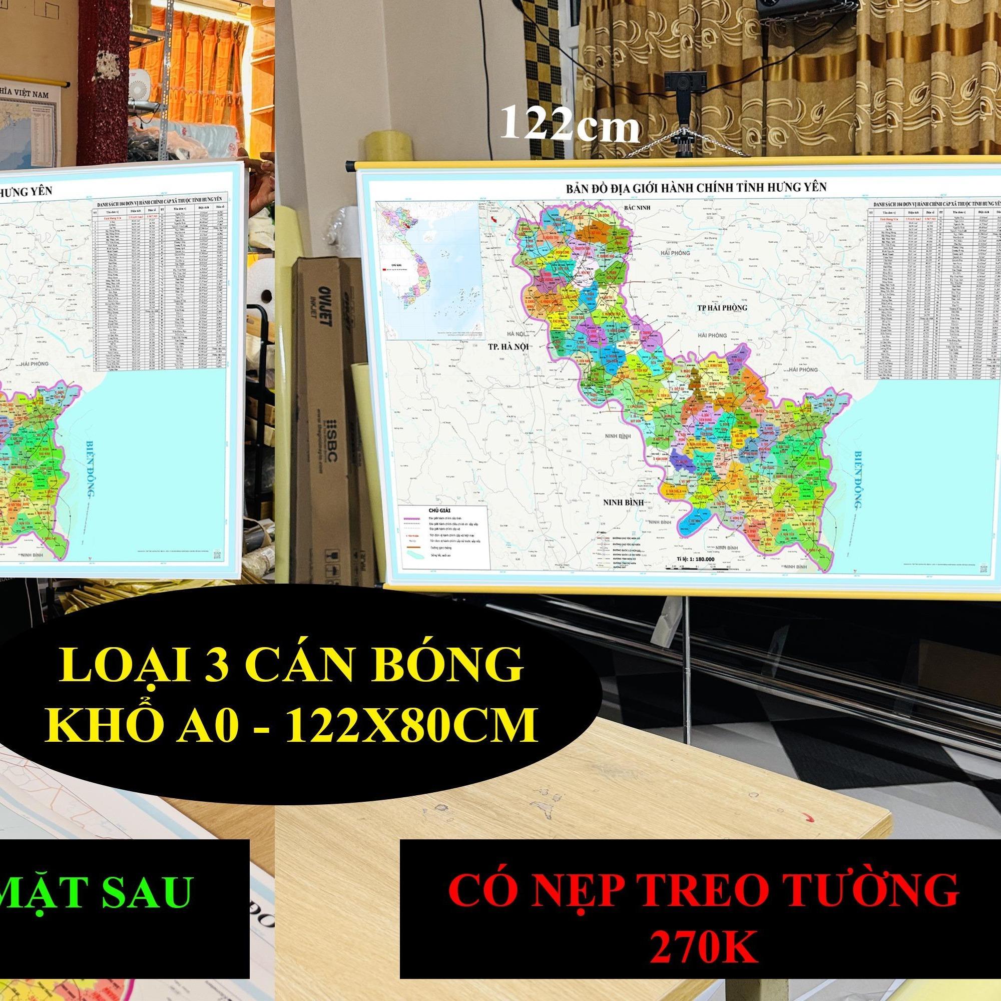 Bản Đồ Hưng Yên cập nhật 2026 có hệ thống đường giao thông quy hoạch chi tiết