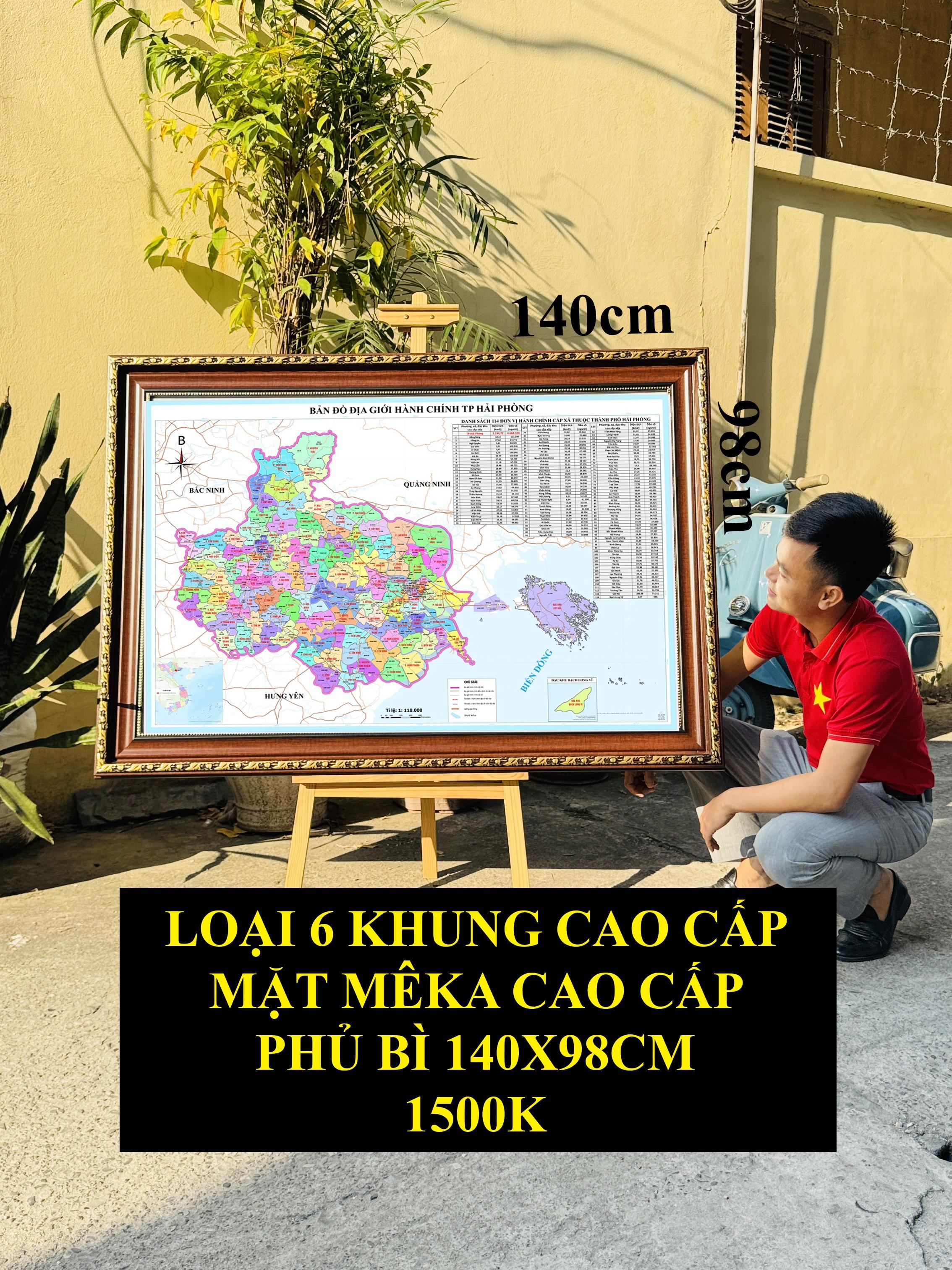 Bản Đồ TP Hải Phòng (TP Hải Phòng và Hải Dương) cập nhật 2026