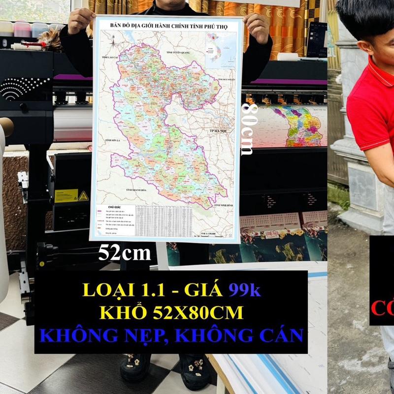Bản Đồ Phú Thọ (Hòa Bình, Vĩnh Phúc, Phú Thọ) cập nhật 2026