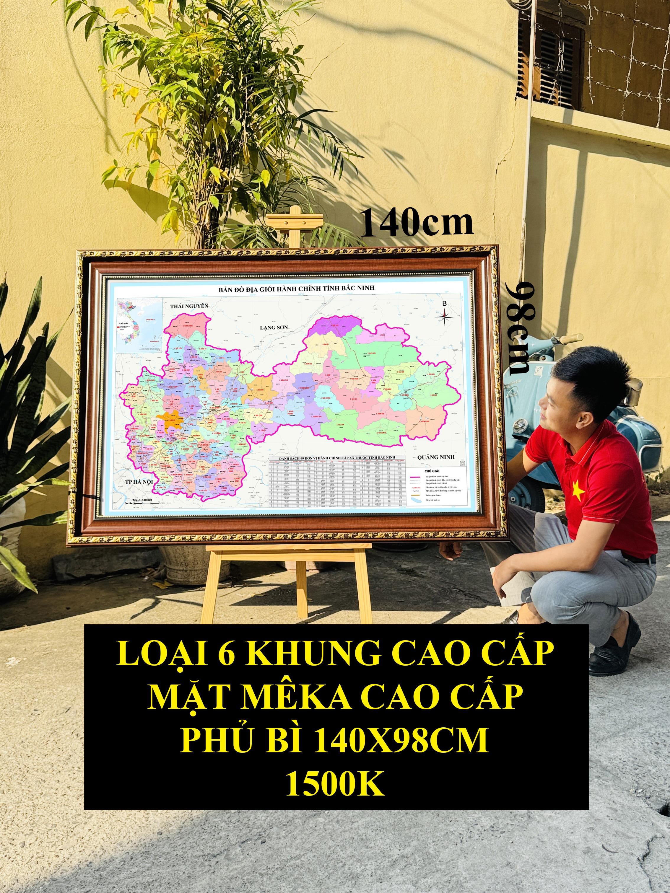 Bản Đồ Bắc Ninh (Bắc Ninh và Bắc Giang) cập nhật 2026
