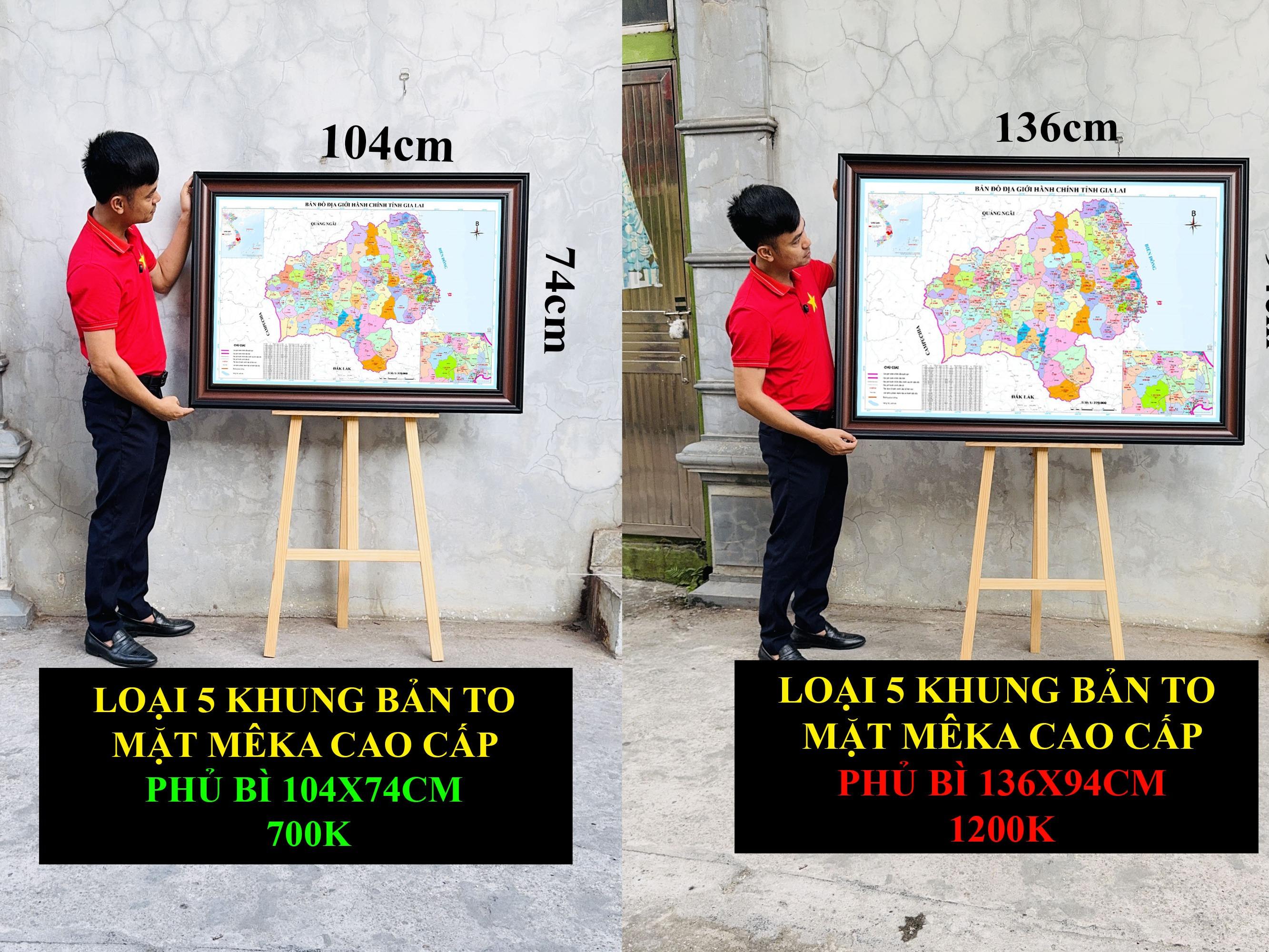 Bản Đồ Gia Lai (Gia Lai và Bình Định) cập nhật 2026