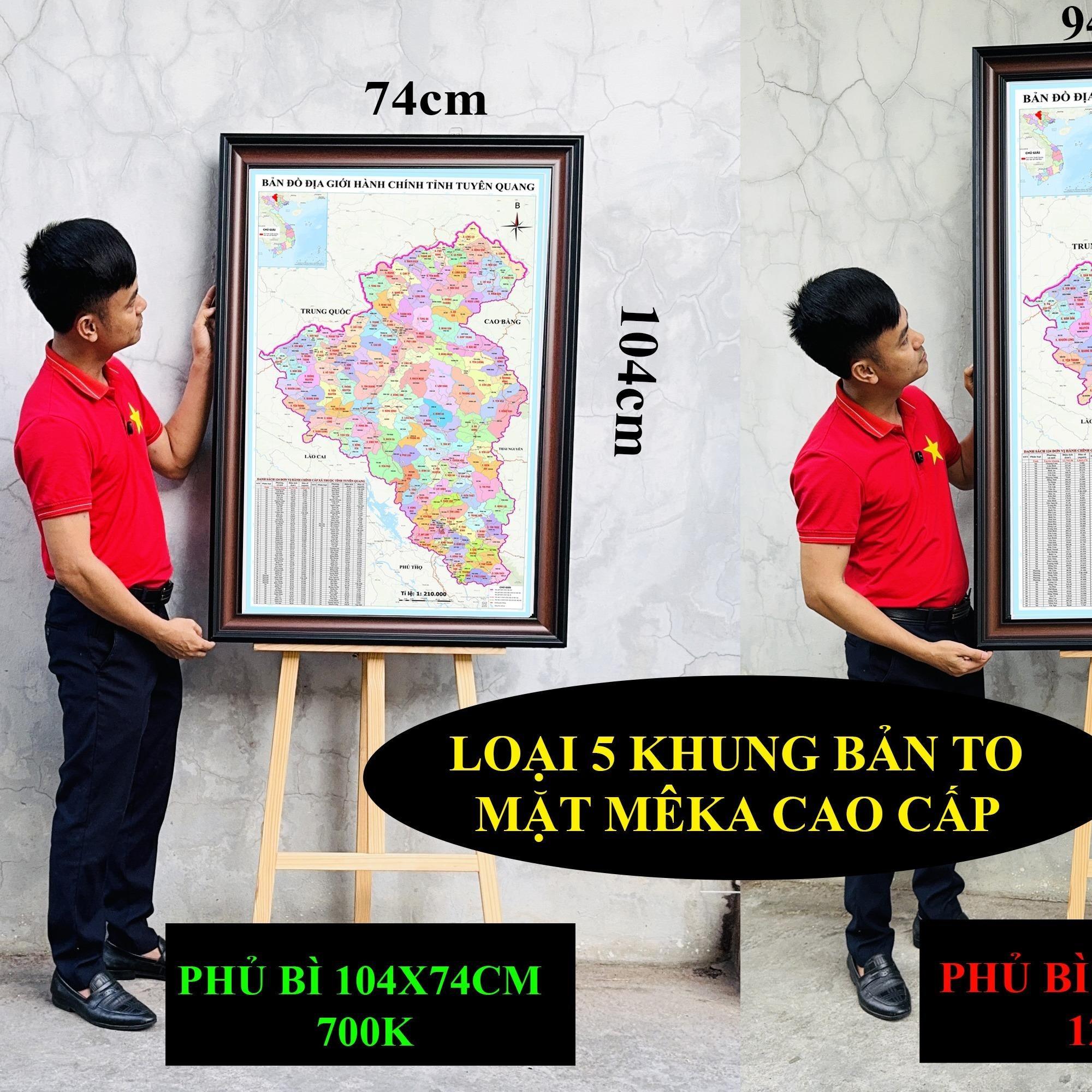 Bản Đồ Tuyên Quang cập nhật 2026 có cả tên xã phường mới và cũ chi tiết