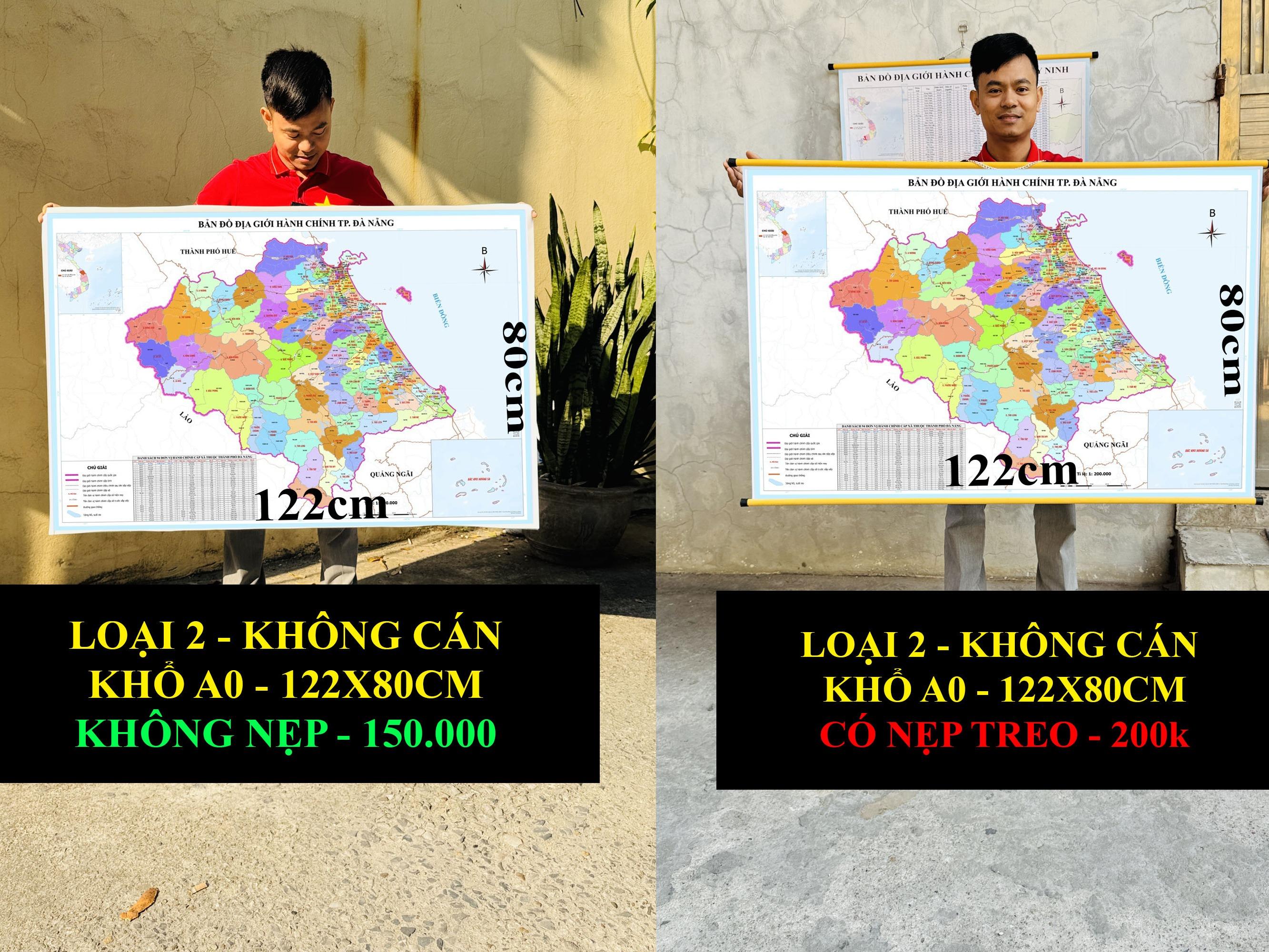 Bản Đồ TP Đà Nẵng (Quảng Nam và TP Đà Nẵng) cập nhật 2026