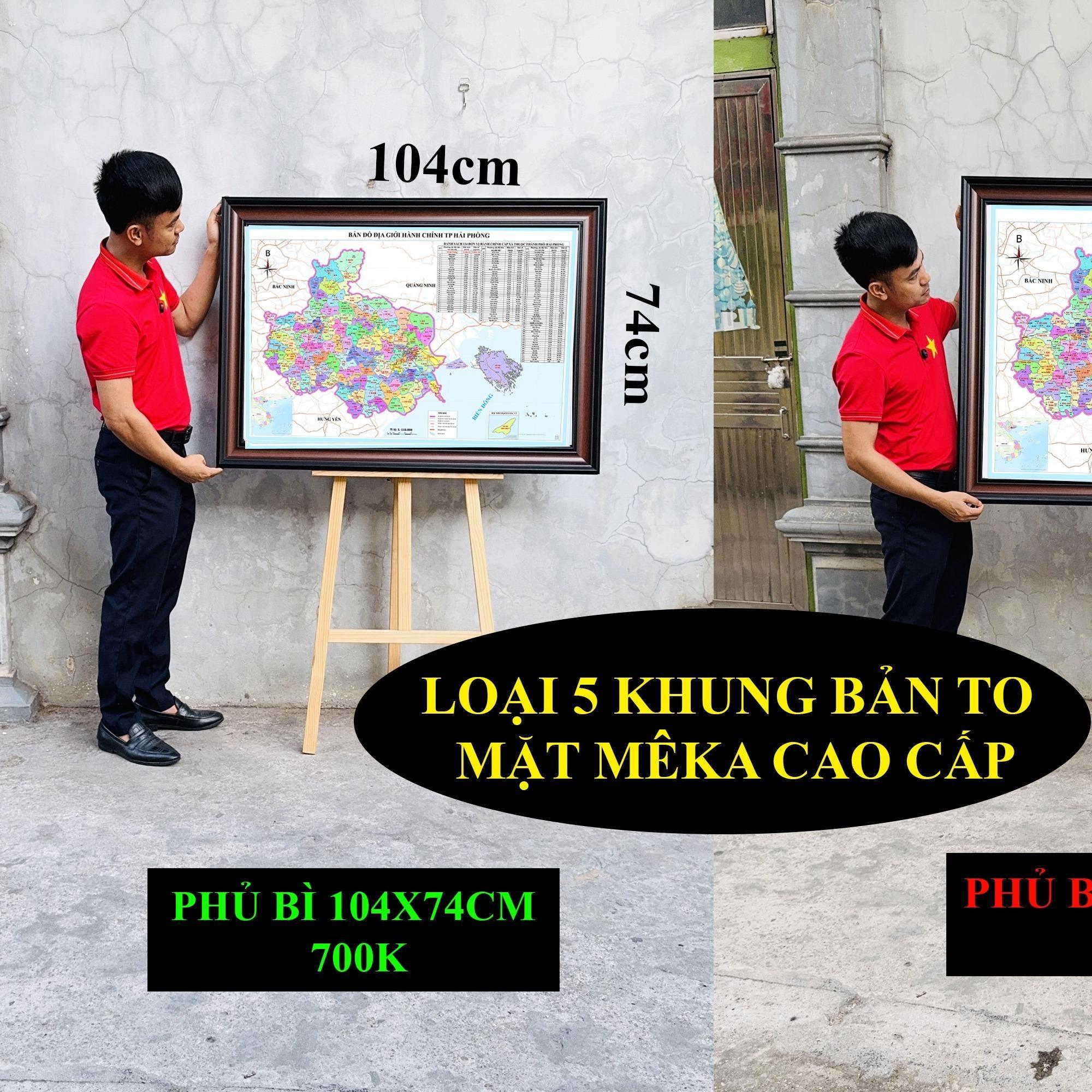 Bản Đồ TP Hải Phòng (TP Hải Phòng và Hải Dương) cập nhật 2026