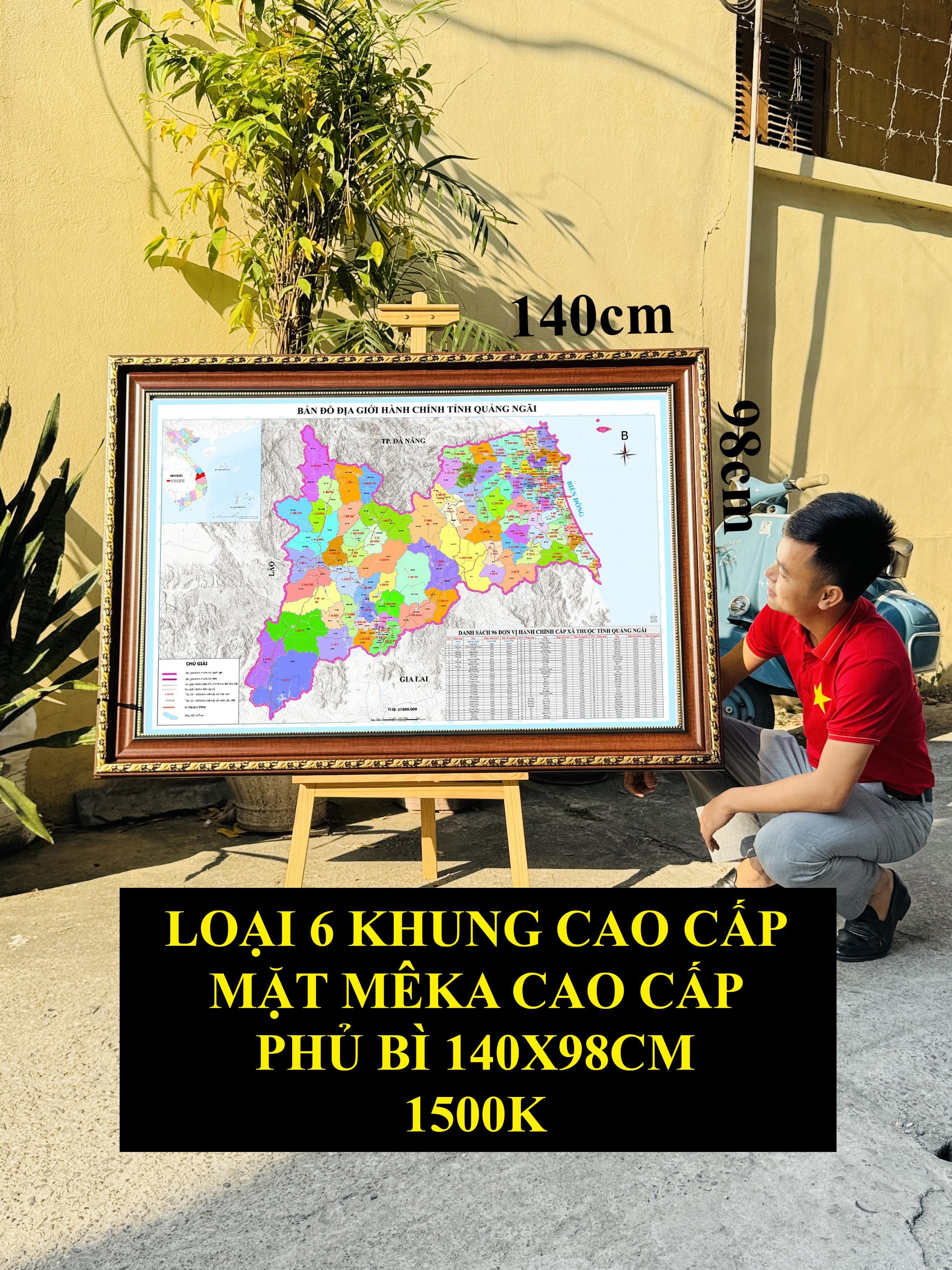Bản Đồ Quảng Ngãi (Kon Tum và Quảng Ngãi) cập nhật 2026
