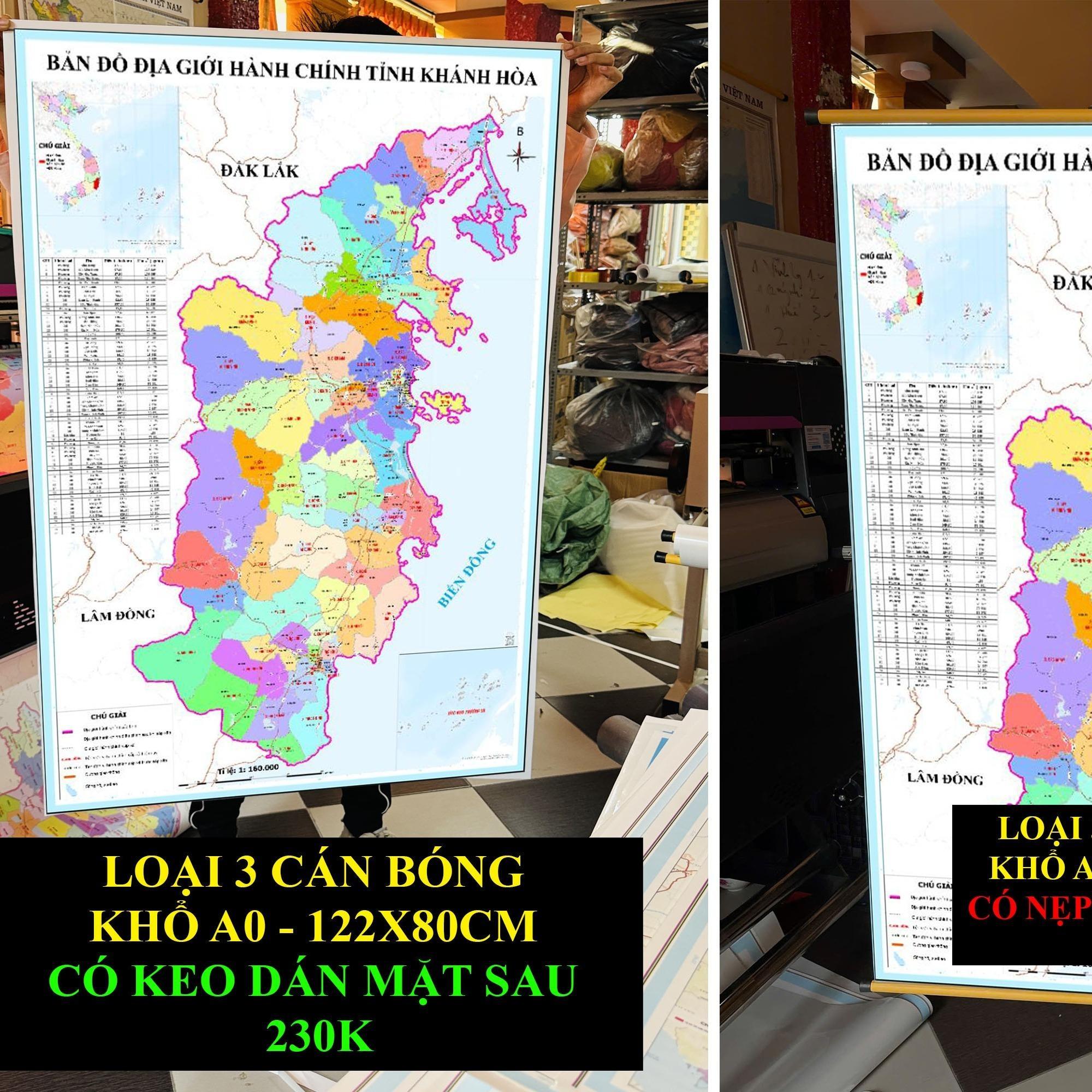 Bản Đồ Khánh Hòa (Ninh Thuận và Khánh Hòa) cập nhật 2026