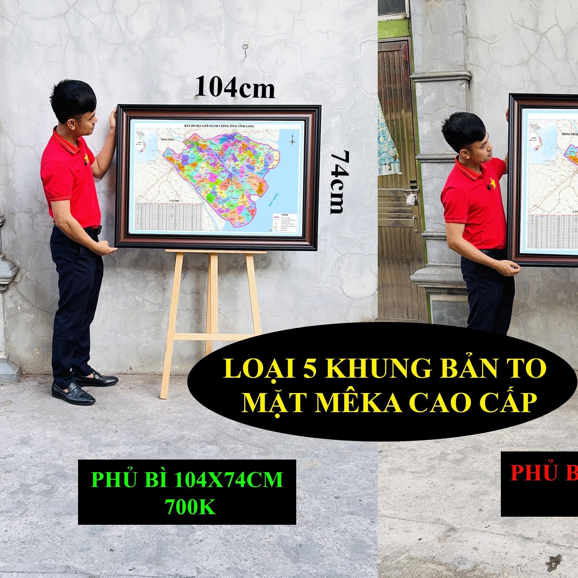 Bản Đồ Vĩnh Long (Bến Tre, Vĩnh Long và Trà Vinh) cập nhật 2026 có cả tên xã phường mới và cũ chi tiết