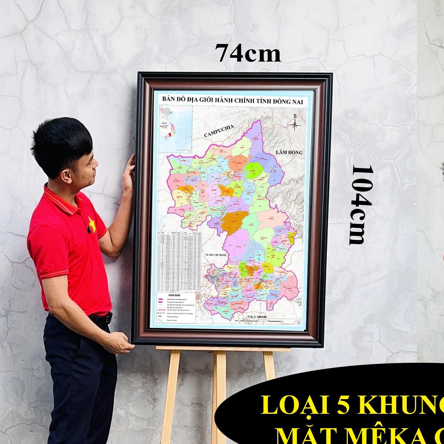 Bản Đồ Đồng Nai (Bình Phước và Đồng Nai) cập nhật 2026 có cả tên xã phường mới và cũ chi tiết