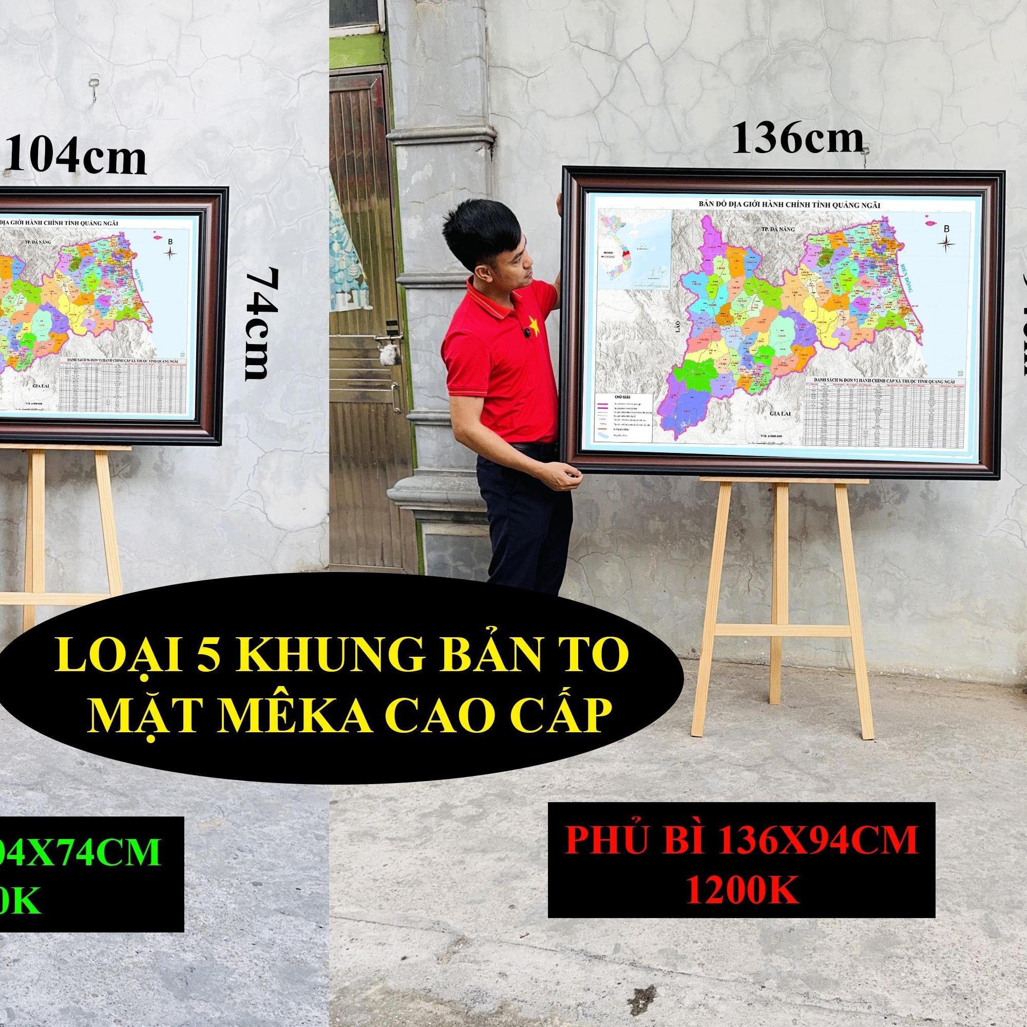 Bản Đồ Quảng Ngãi (Kon Tum và Quảng Ngãi) cập nhật 2026