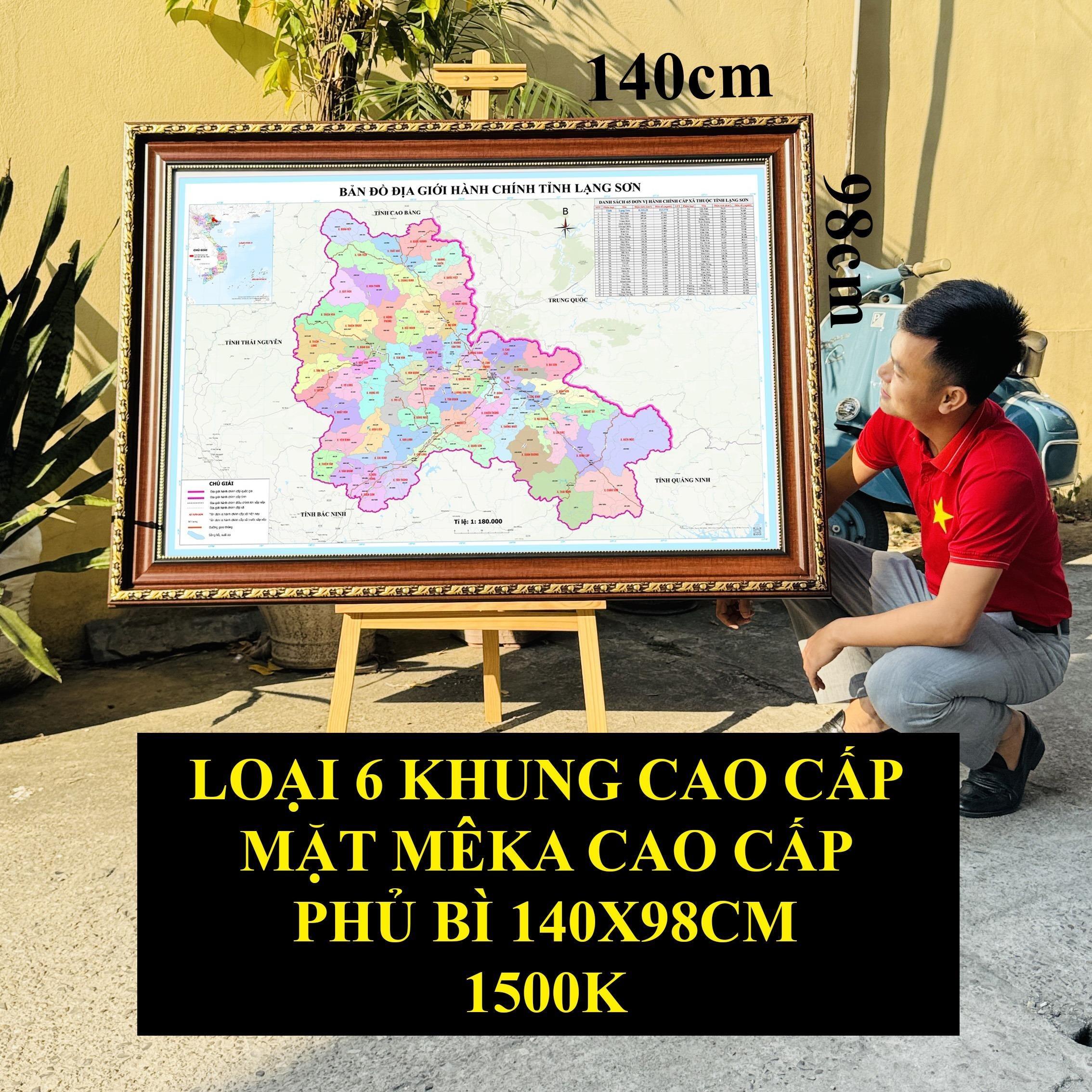 Bản Đồ Lạng Sơn cập nhật 2026 có cả tên xã phường mới và cũ chi tiết