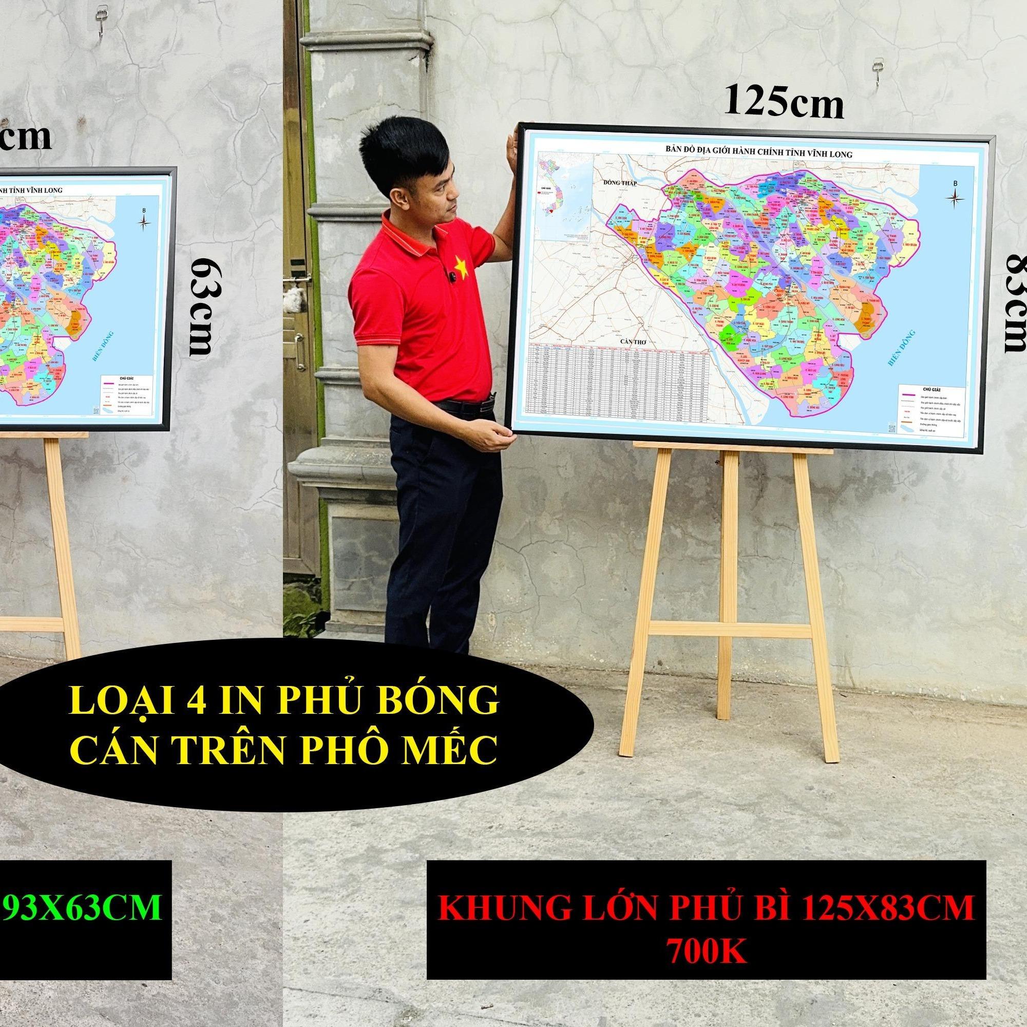 Bản Đồ Vĩnh Long (Bến Tre, Vĩnh Long và Trà Vinh) cập nhật 2026 có cả tên xã phường mới và cũ chi tiết