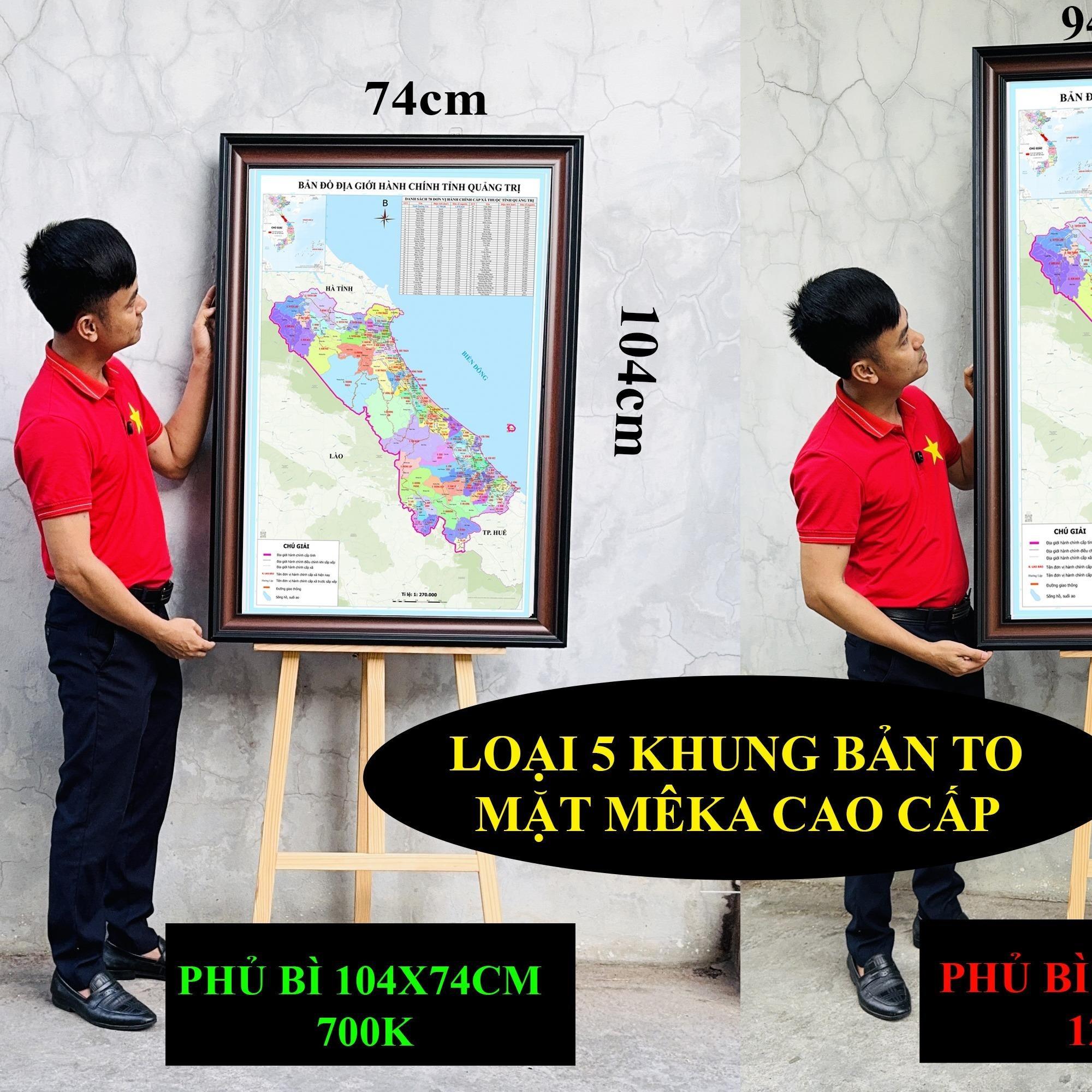 Bản Đồ Quảng Trị (Quảng Bình và Quảng Trị) cập nhật 2026
