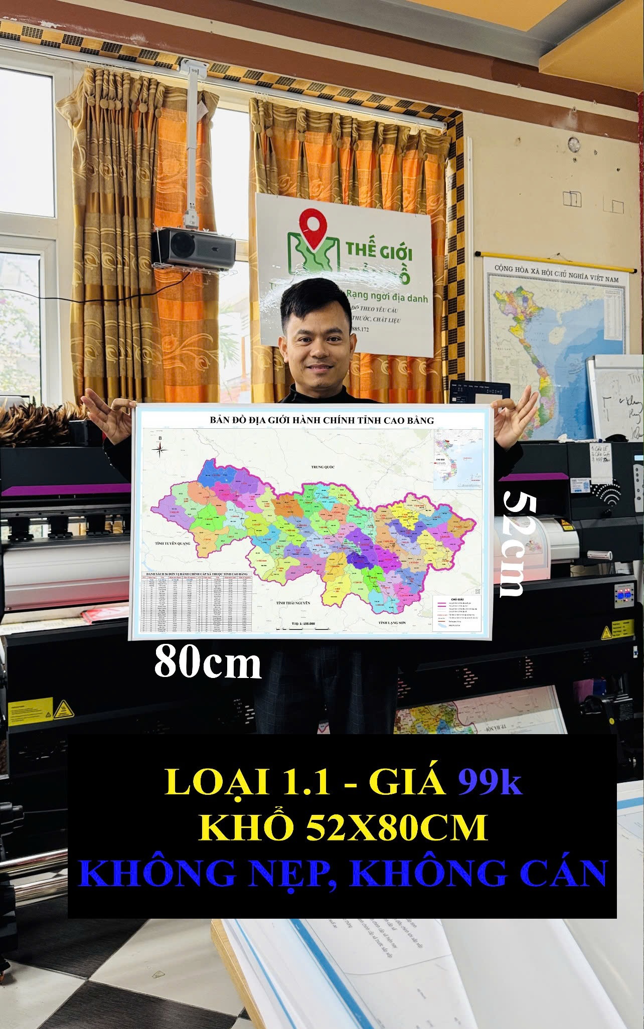 Bản Đồ Cao Bằng cập nhật 2026 có cả tên xã phường mới và cũ chi tiết