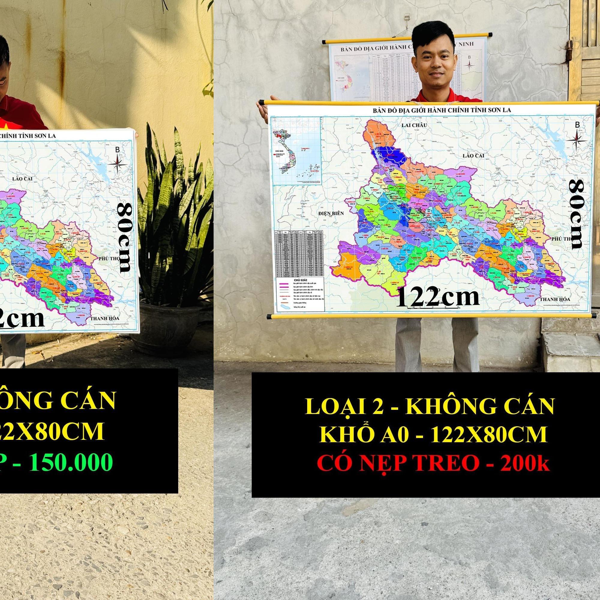 Bản Đồ Sơn La cập nhật 2026 có cả tên xã phường mới và cũ chi tiết