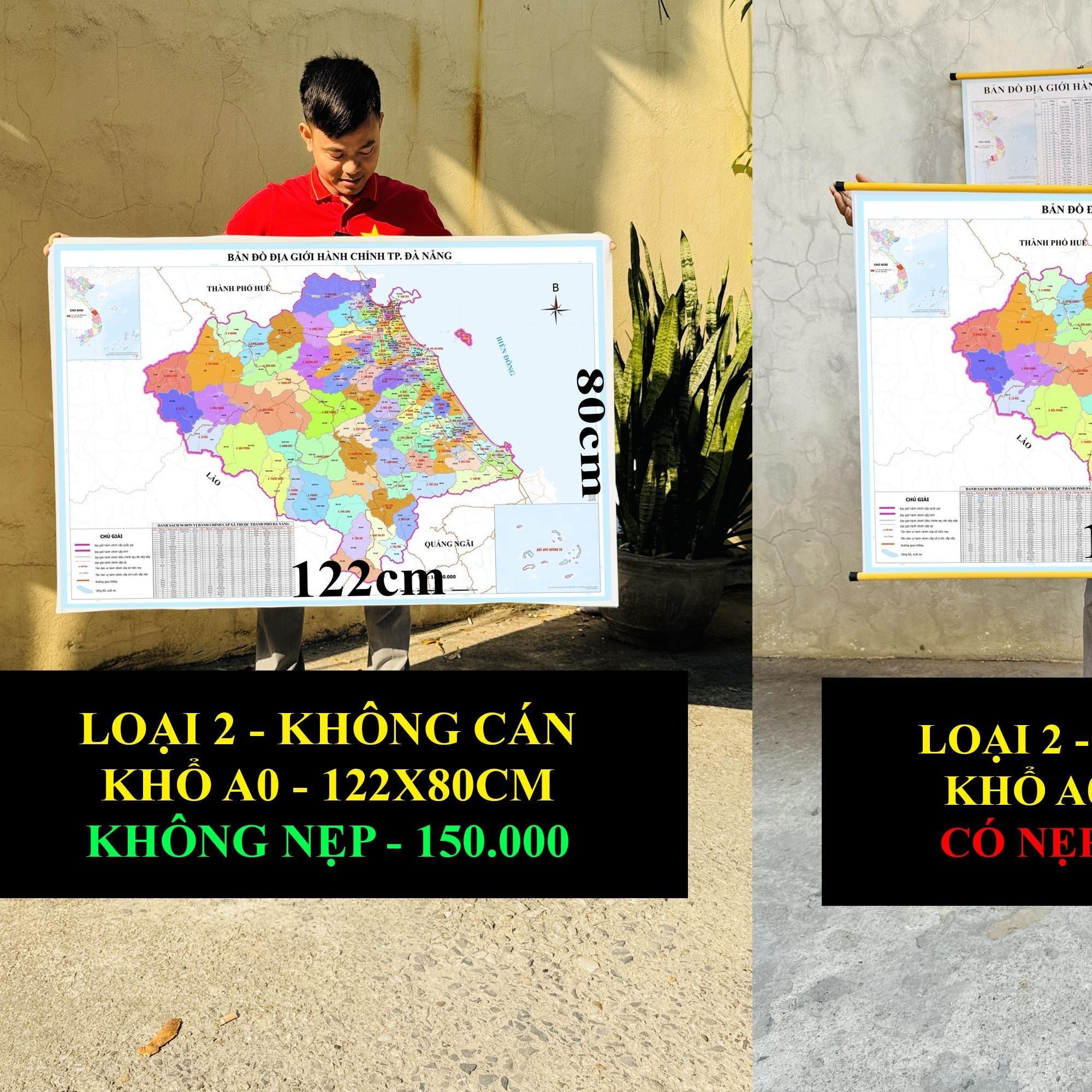 Bản Đồ TP Đà Nẵng (Quảng Nam và TP Đà Nẵng) cập nhật 2026